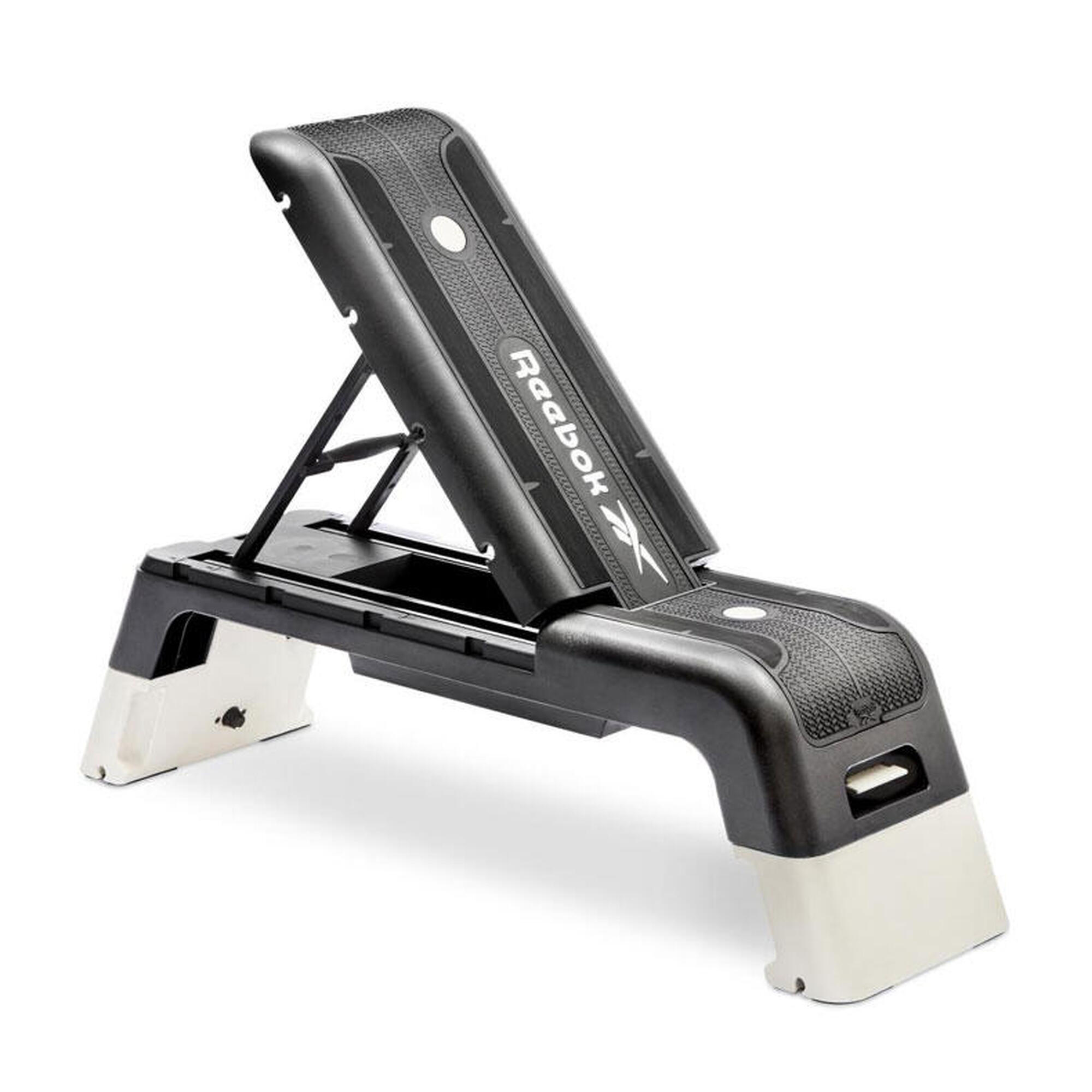 Ławka treningowa i Step 2w1 Reebok Deck Biały