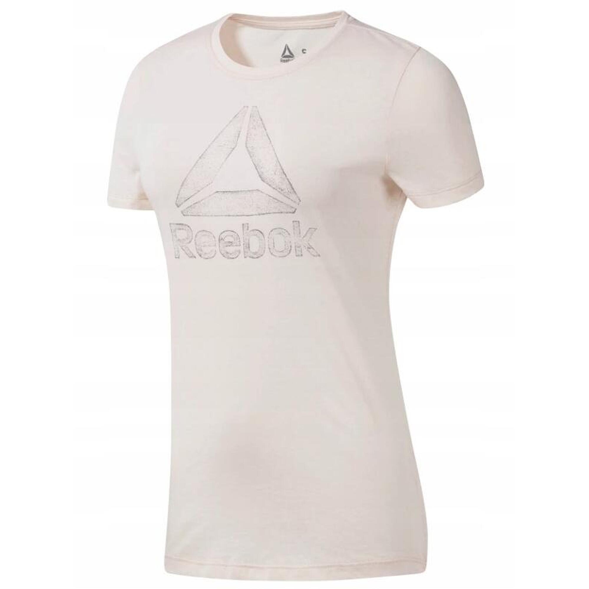 KOSZULKA T-shirt na co dzień damska REEBOK bawełna
