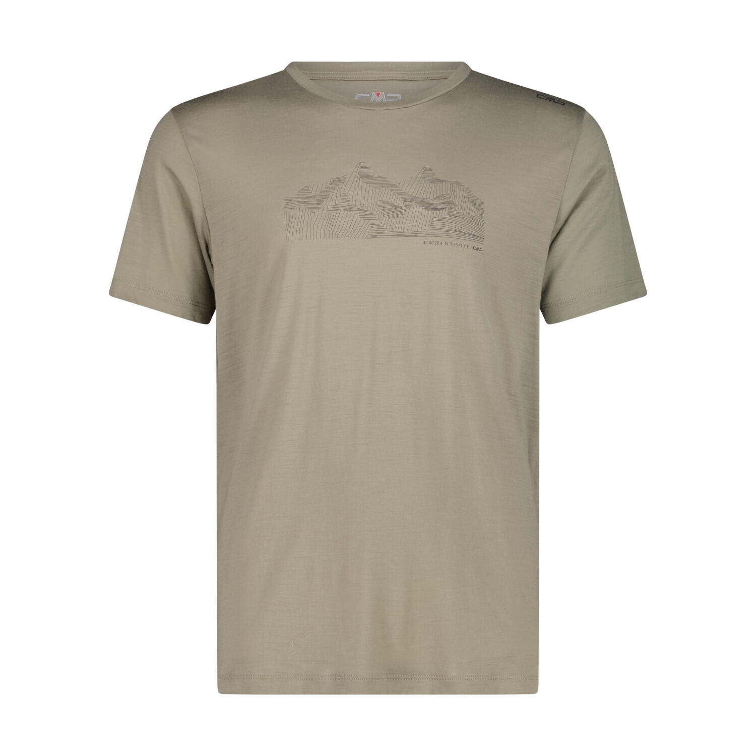 Koszulka merino męska CMP Neil T-Shirt