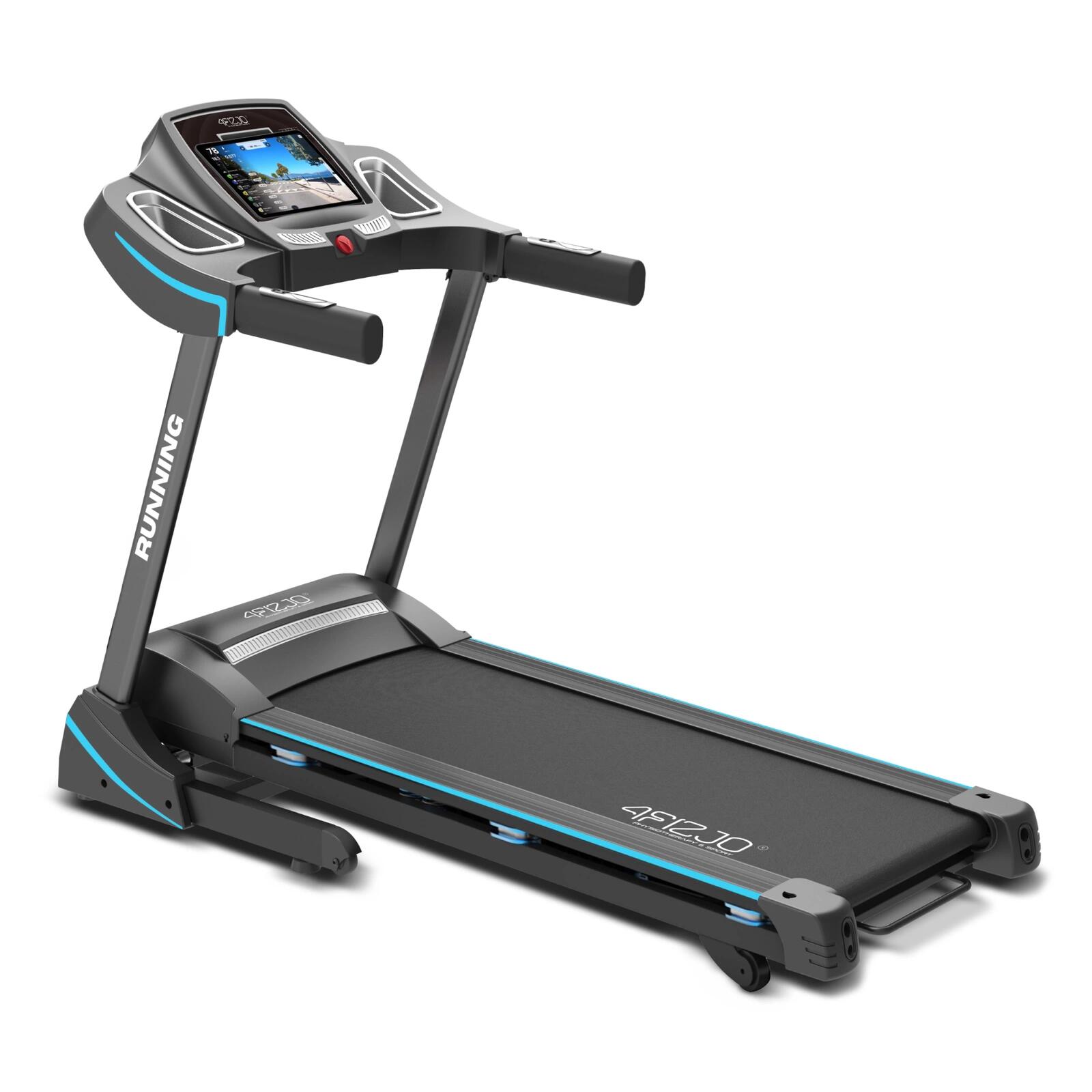 Elektryczna bieżnia do chodzenia i biegania 4FIZJO TM FALCO S składana