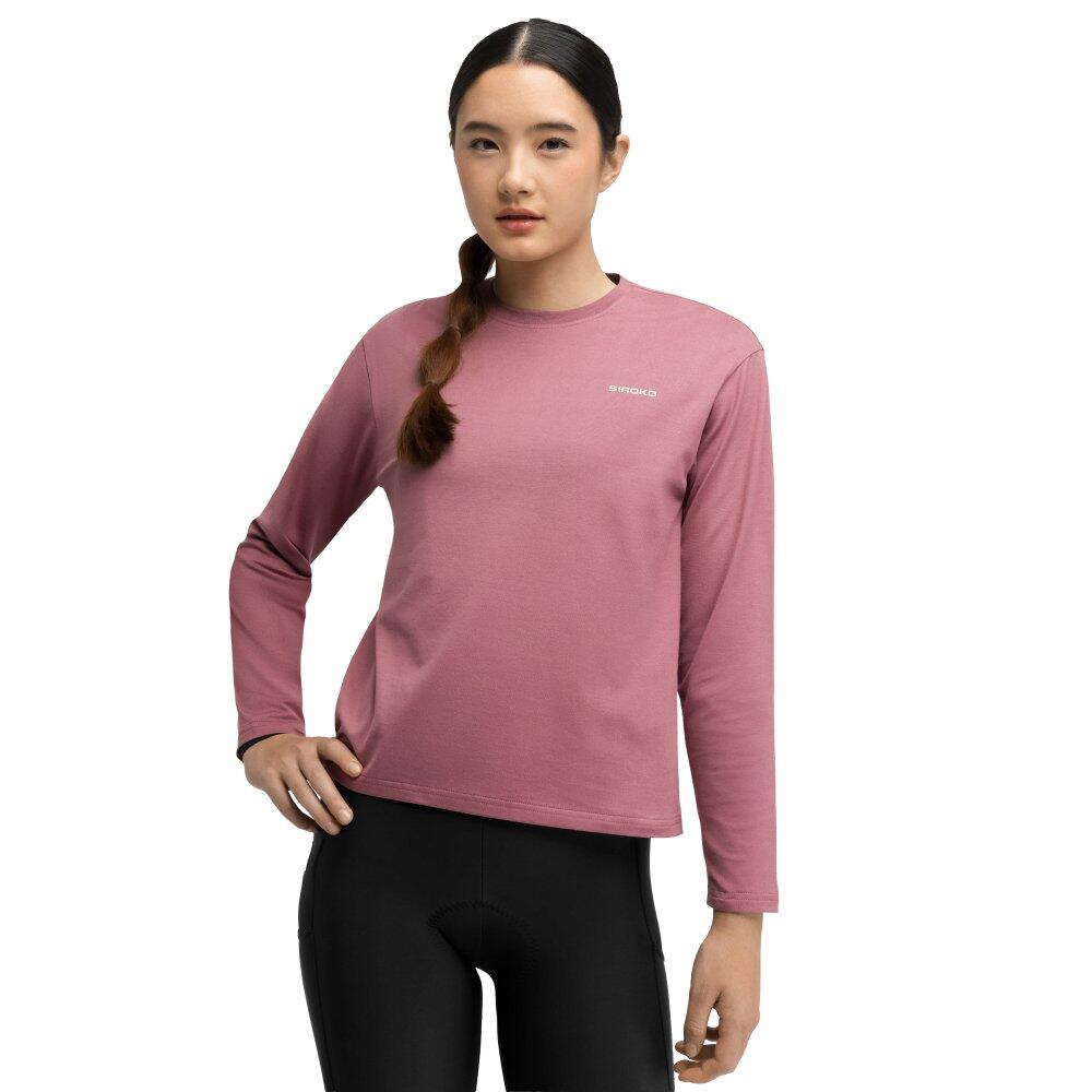 Damska rowerowa bawełniana bluza gravel z długim rękawem Kolarstwo Siroko Rut