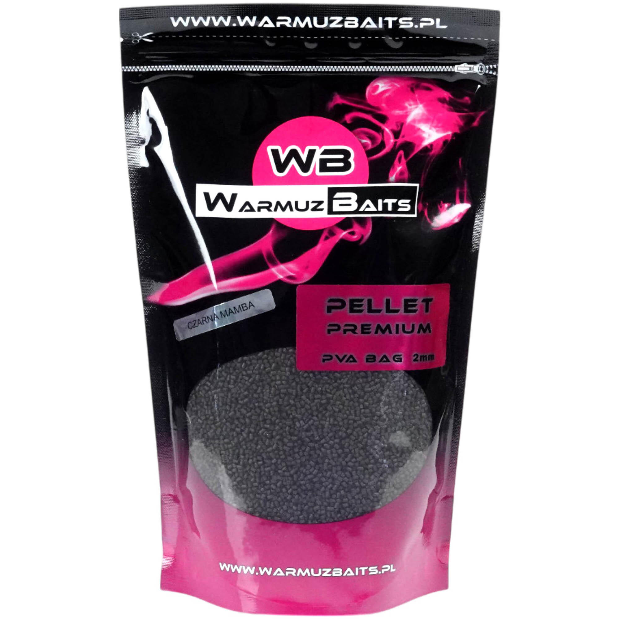 Pellet Zanętowy Warmuz Baits Czarna Mamba 2Mm 900G