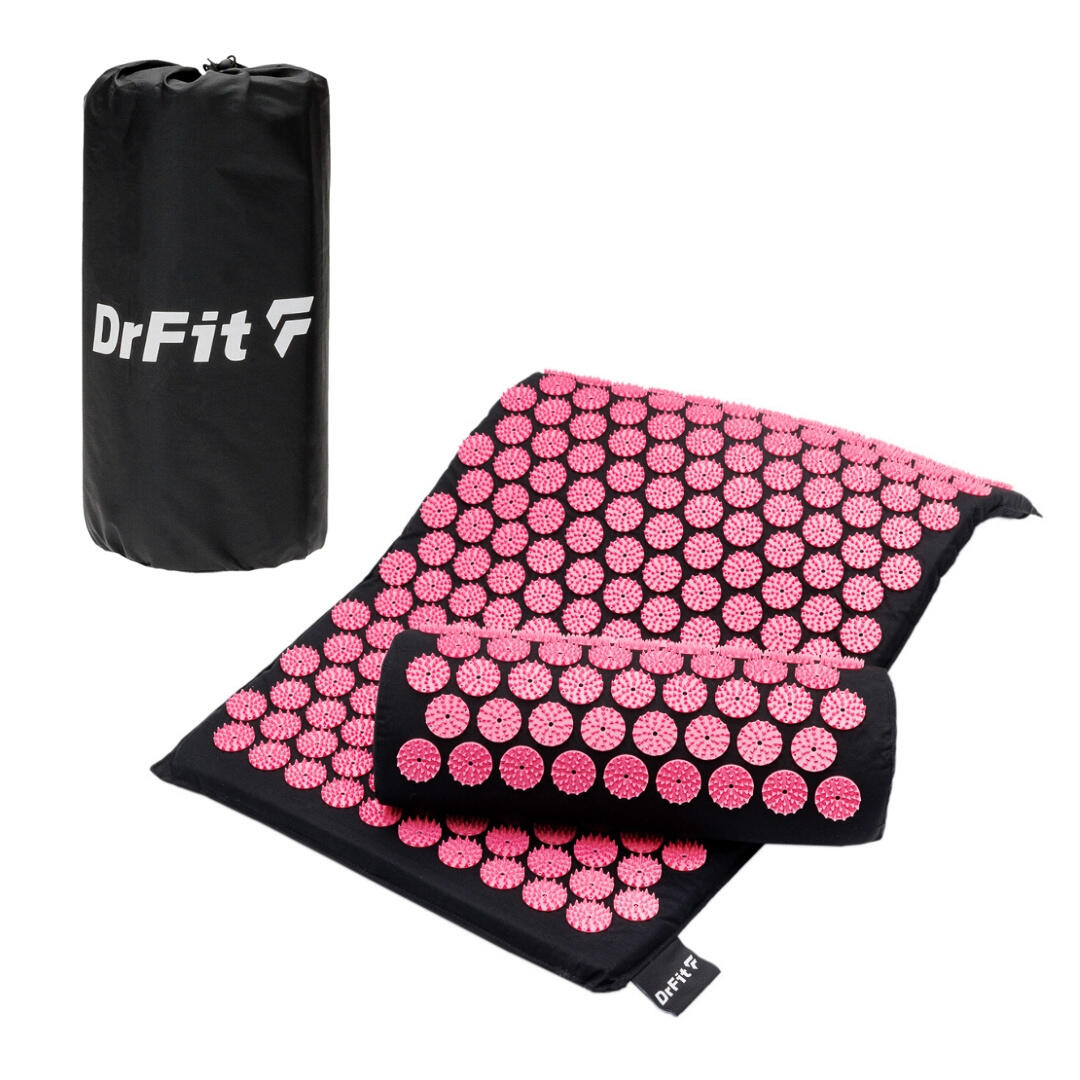 Mata krótka do akupresury DrFit z poduszką