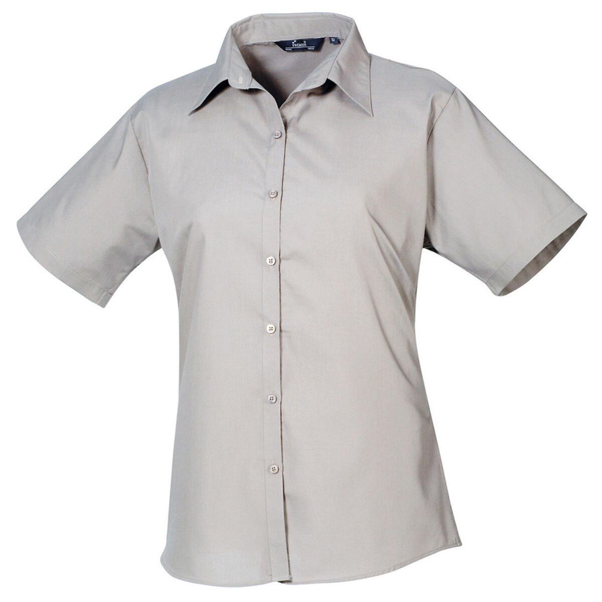 Bluzka Damska Z Krótkim Rękawem Z Popeliny