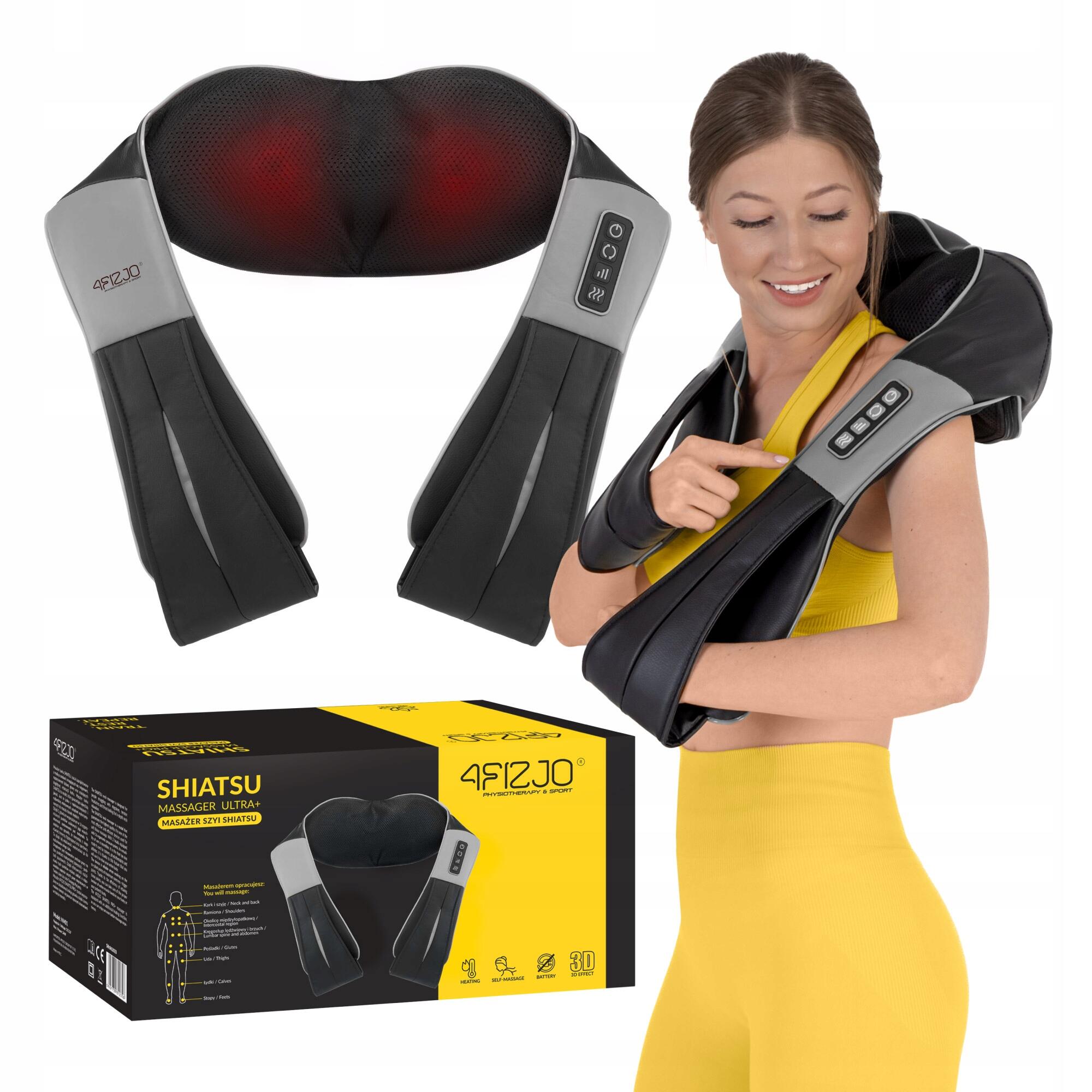 Pas do masażu karku i szyi 4FIZJO ULTRA shiatsu