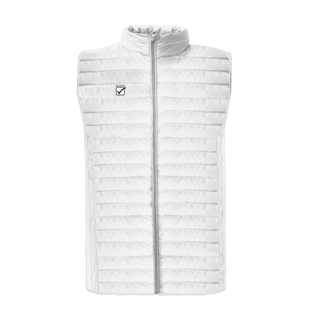 Givova Grecia pikowana kamizelka unisex L biała