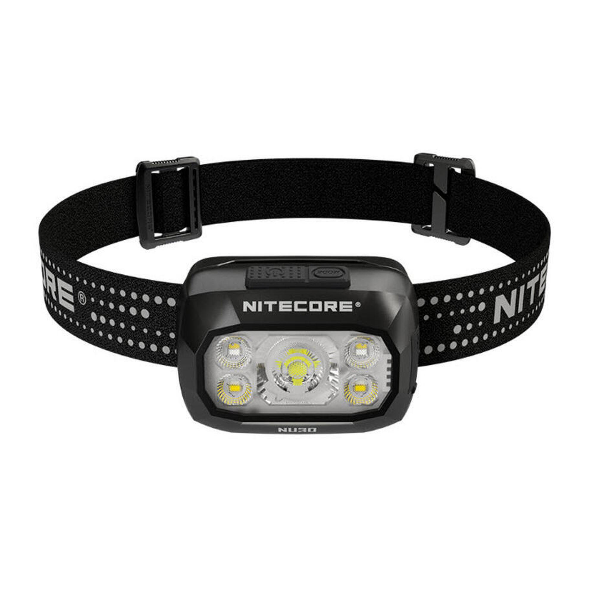 Czołówka NU30 500lm czarna