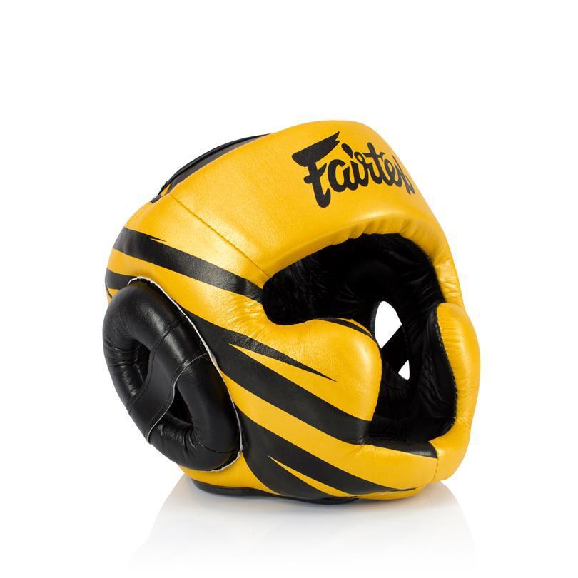 Kask Bokserski Fairtex HG16 M1 Żółty XL
