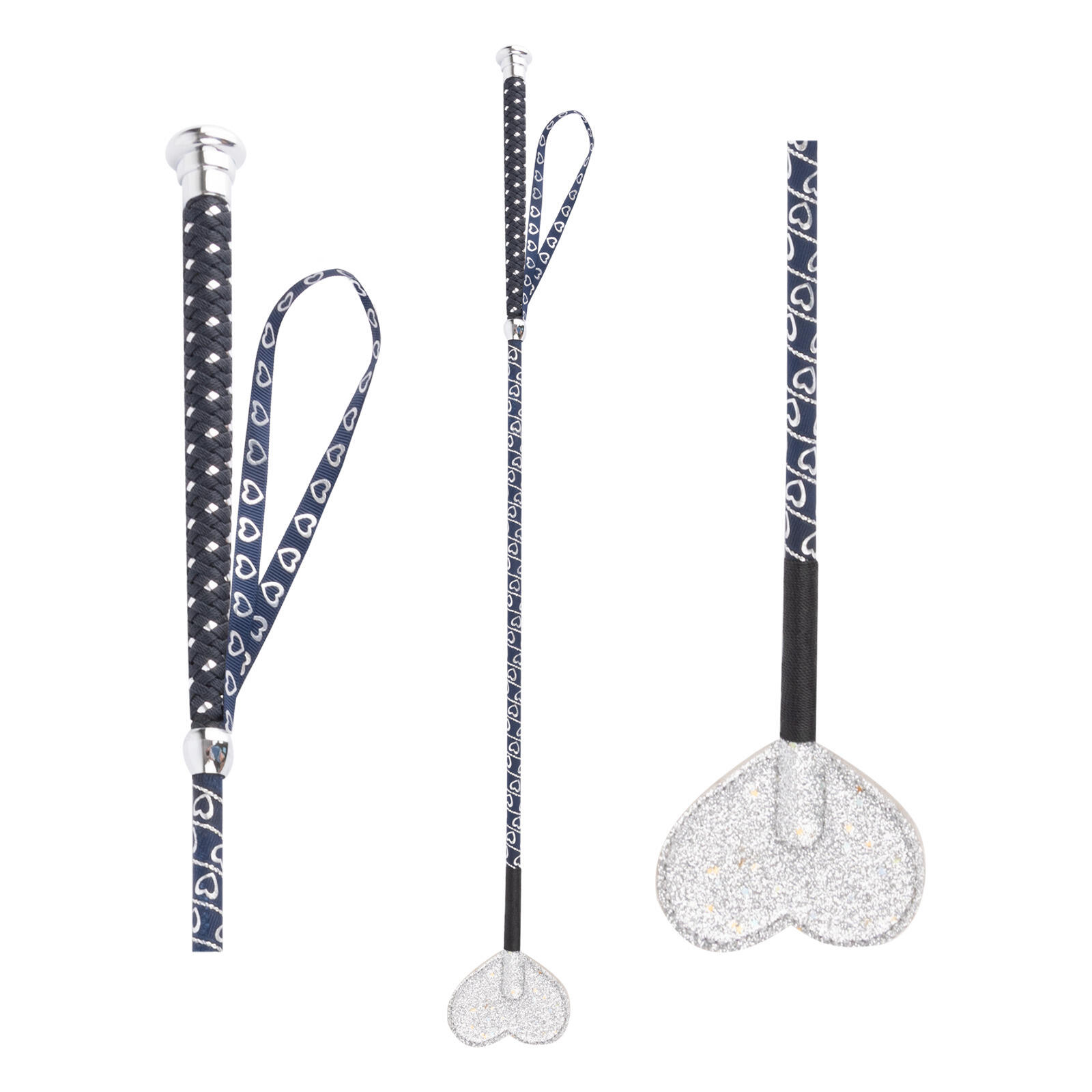 Laska jeździecka z serduszkiem dla dzieci Waldhausen