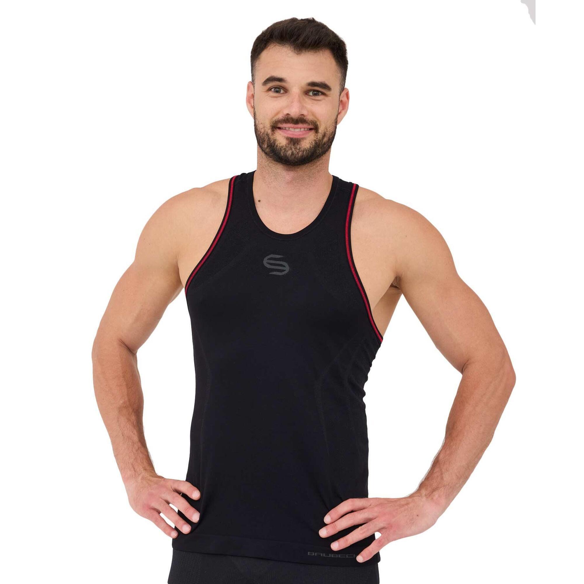 Koszulka męska na ramiączkach Brubeck FITNESS