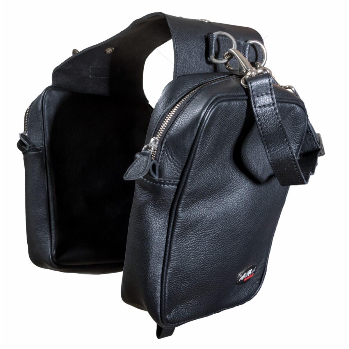 Skórzana torba na siodło Karlslund