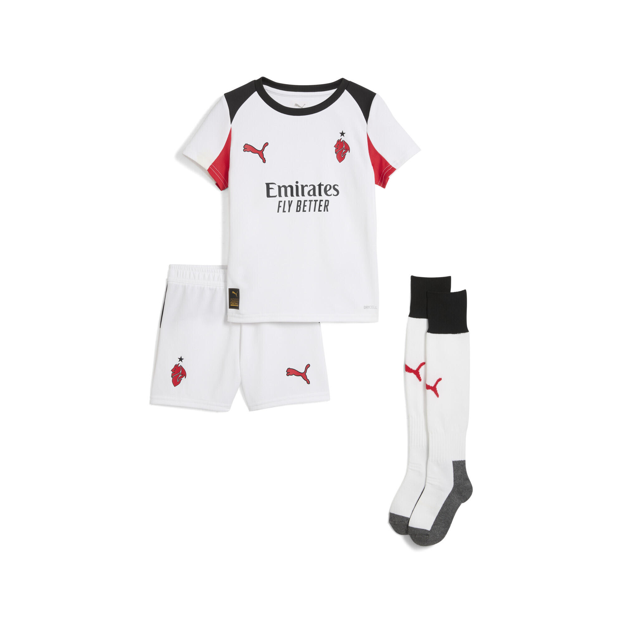 Dziecięcy strój wyjazdowy AC Milan 25/26 PUMA