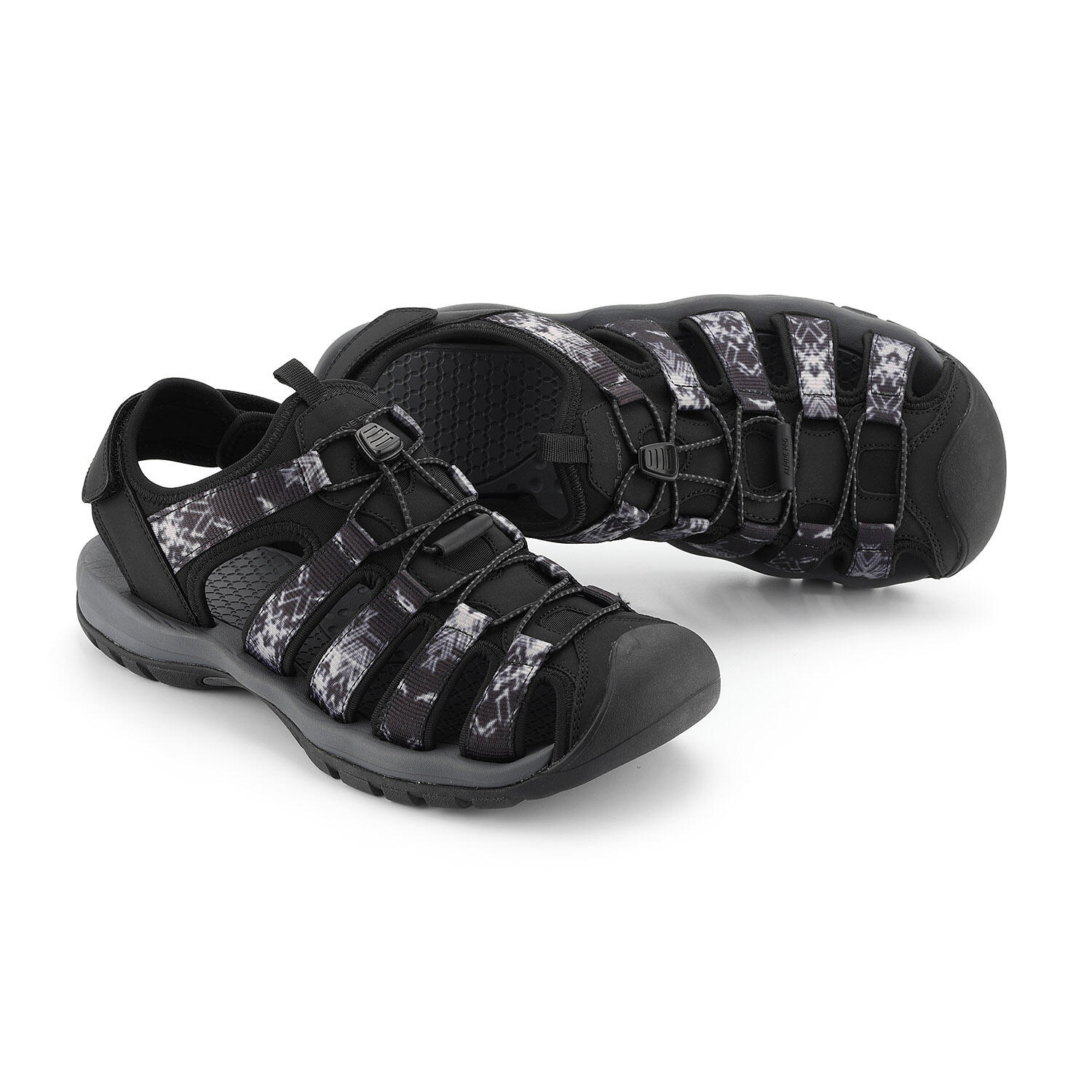 Sandały turystyczne unisex z zakrytym noskiem Alpine Pro Awede