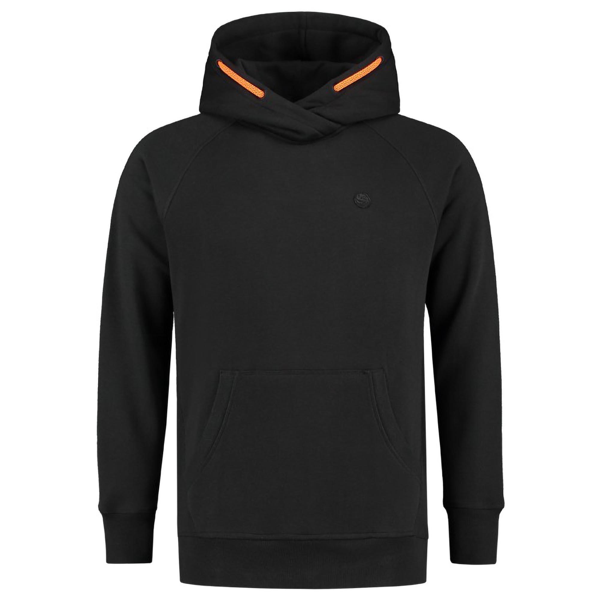 Bluza Wędkarska Z Kapturem Czarna Guru Black Hoodie