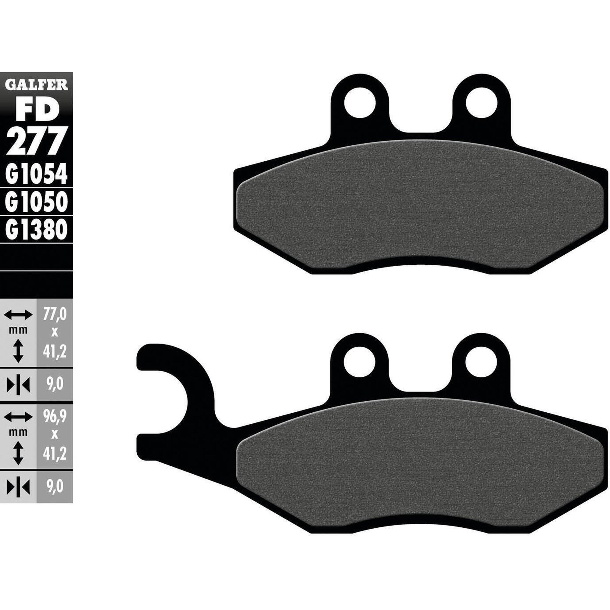 Galfer FD277 G1054 Organiczne Klocki Hamulcowe do Rowerów