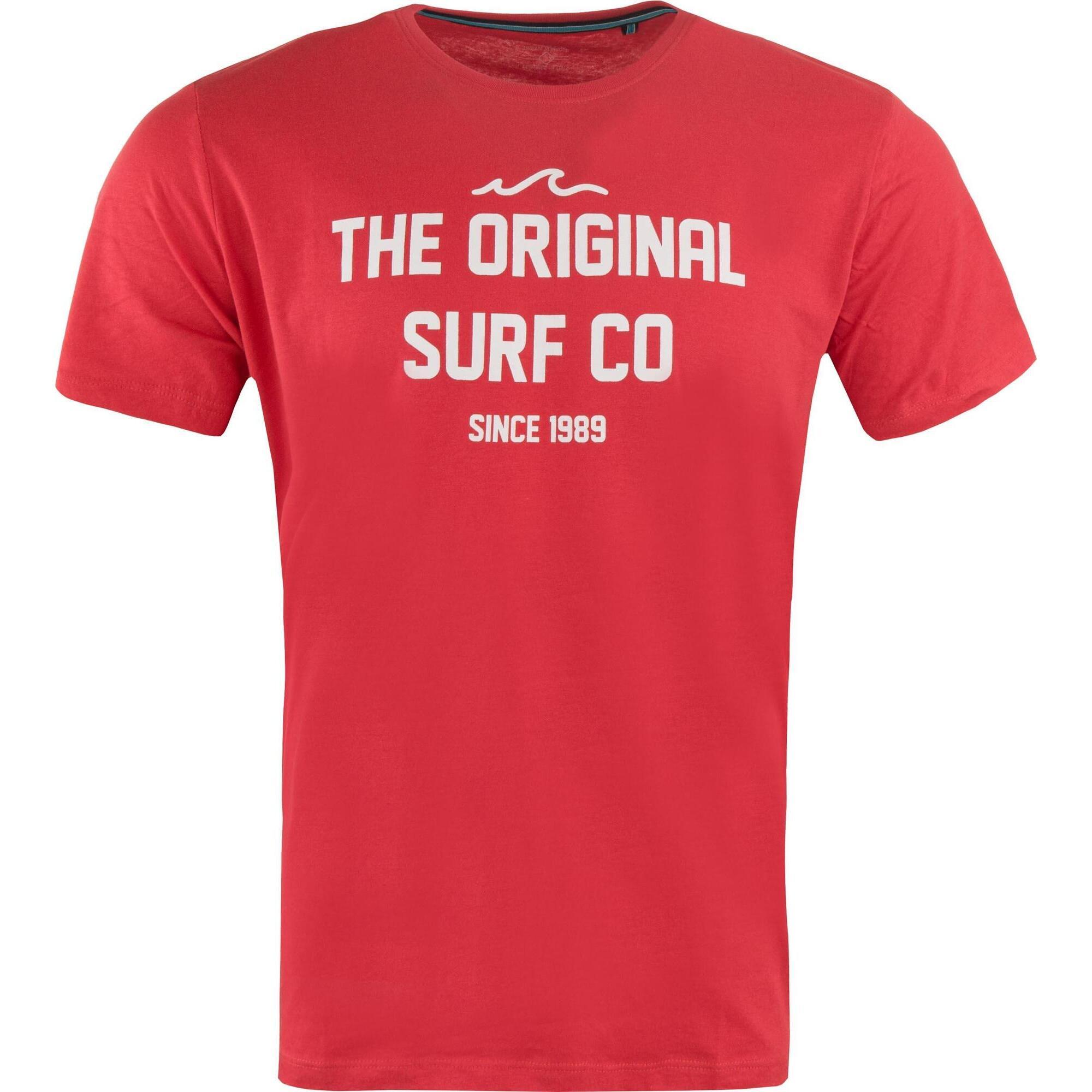 Męska koszulka Baltazar Red M - Styl i komfort w jednym