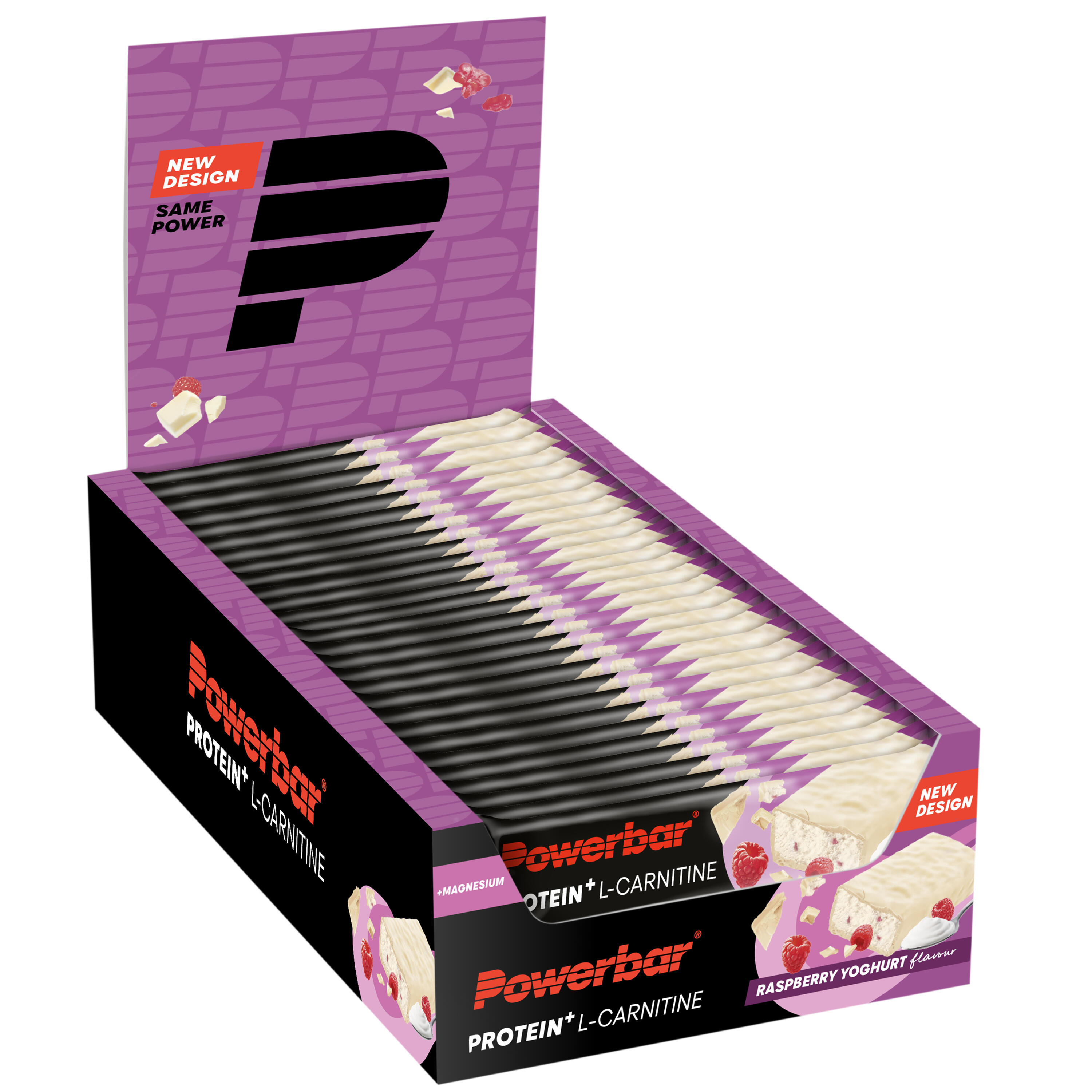 Bary PowerBar ProteinPlus L-Carnitin - Raspberry-Yoghurt (x30)