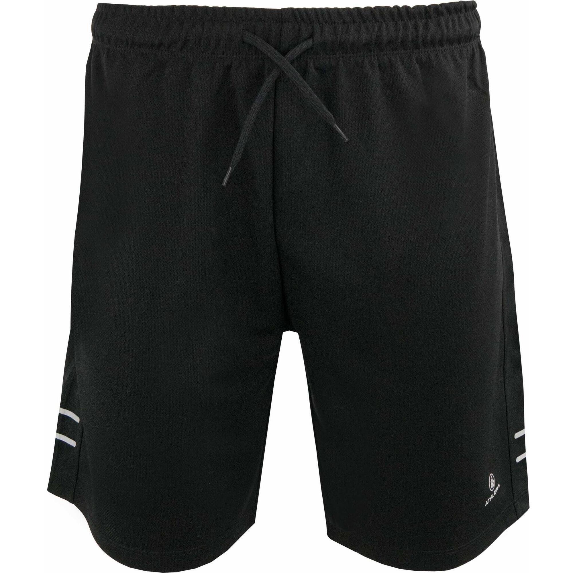 Toledo Black męskie spodenki sportowe – oddychające