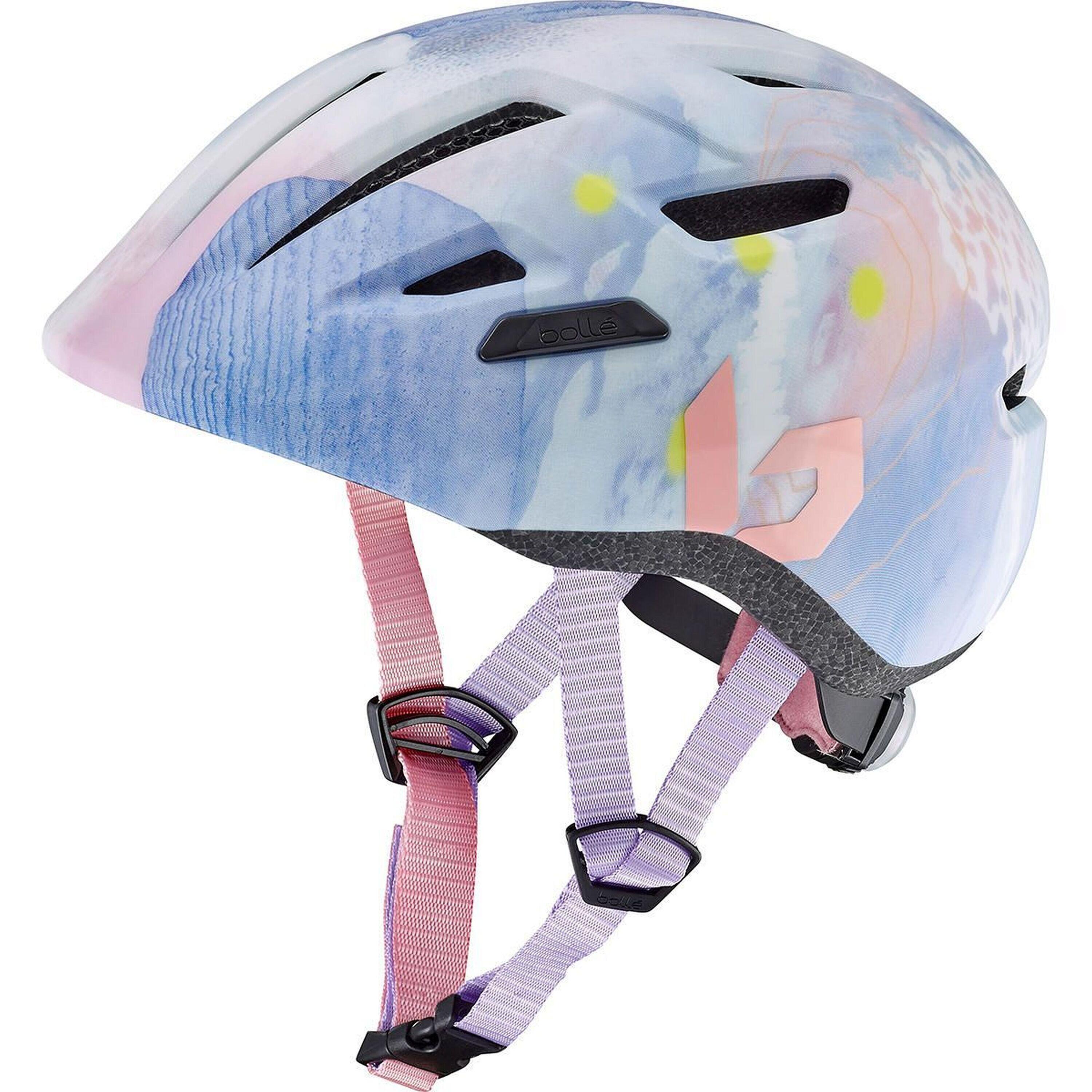 Kask rowerowy dla dzieci „STANCE JR”, motylek matowy