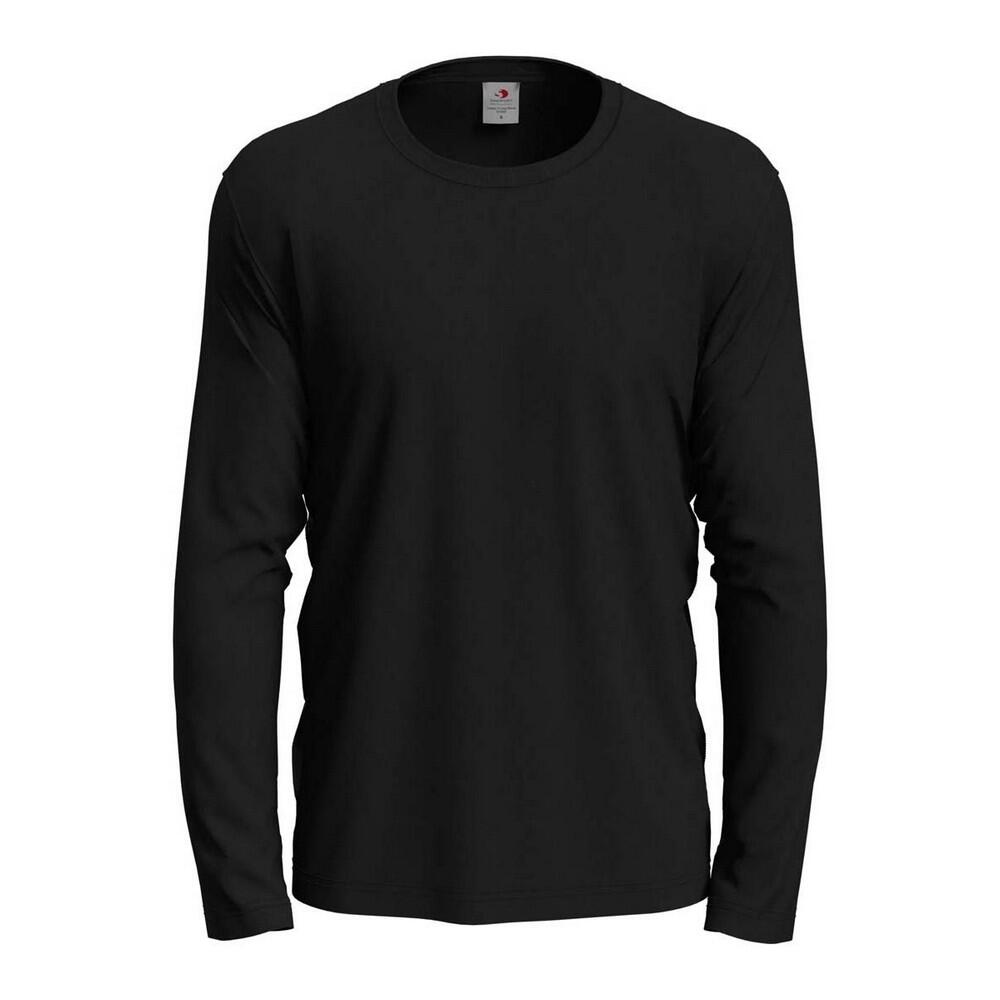 Męska Klasyczna Koszulka Z Długim Rękawem