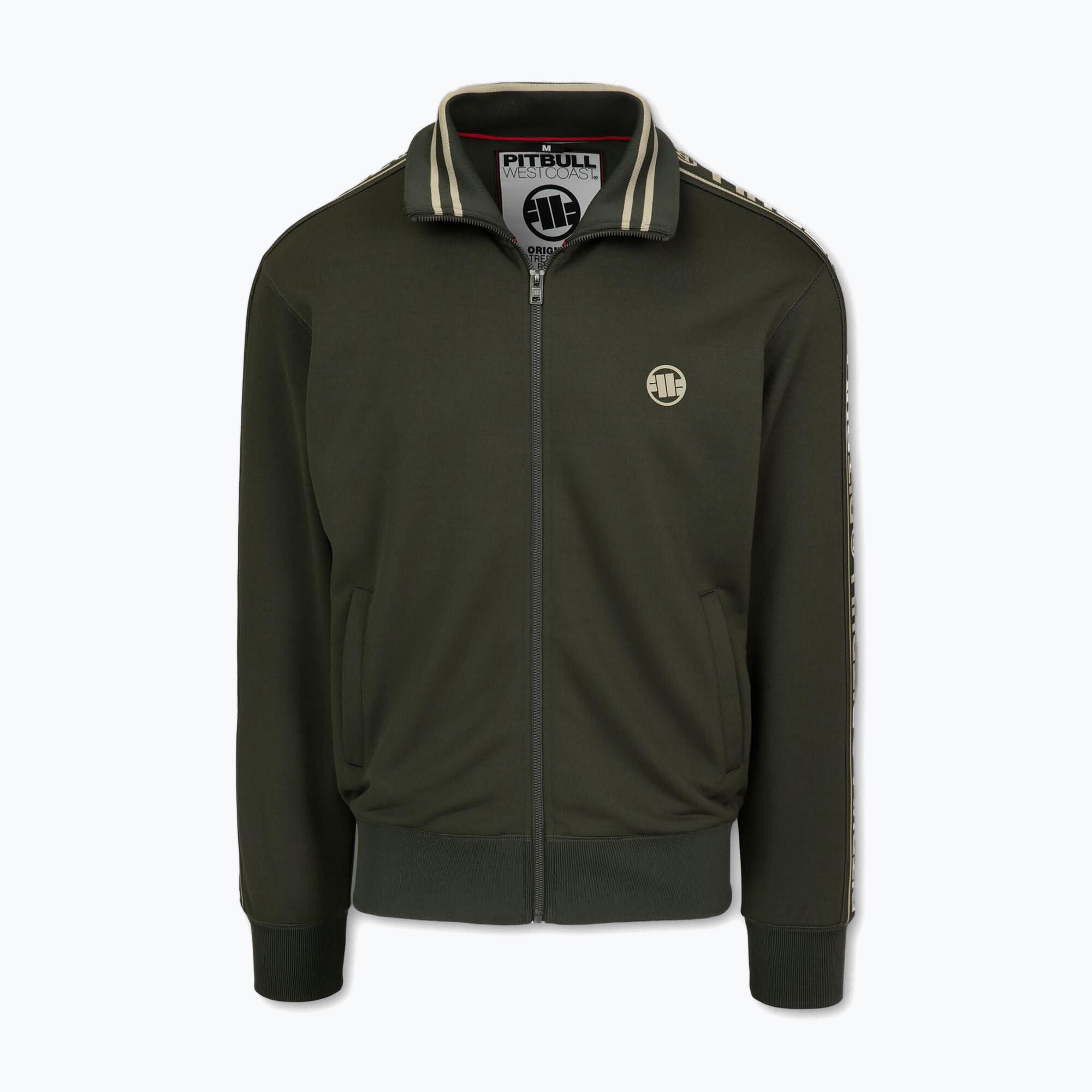 Bluza męska Pitbull Trackjacket Tape Logo Terry Group