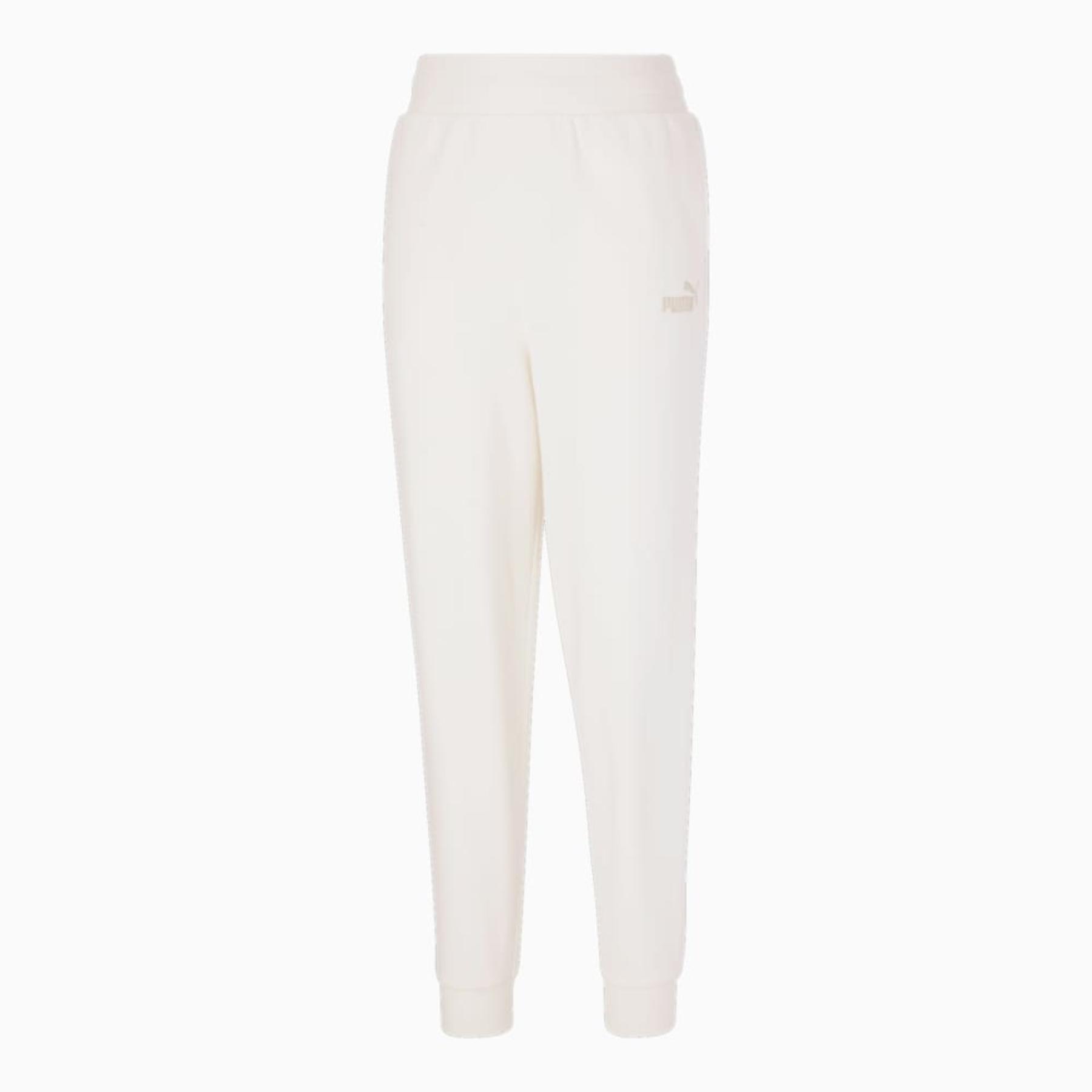 Spodnie damskie Puma ESS+ Embroidery High-Waist Pants FL