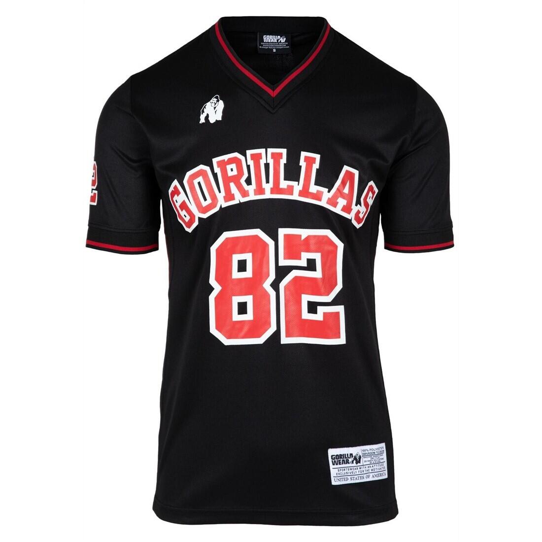 San Mateo Koszulka - Czarny/Czerwony