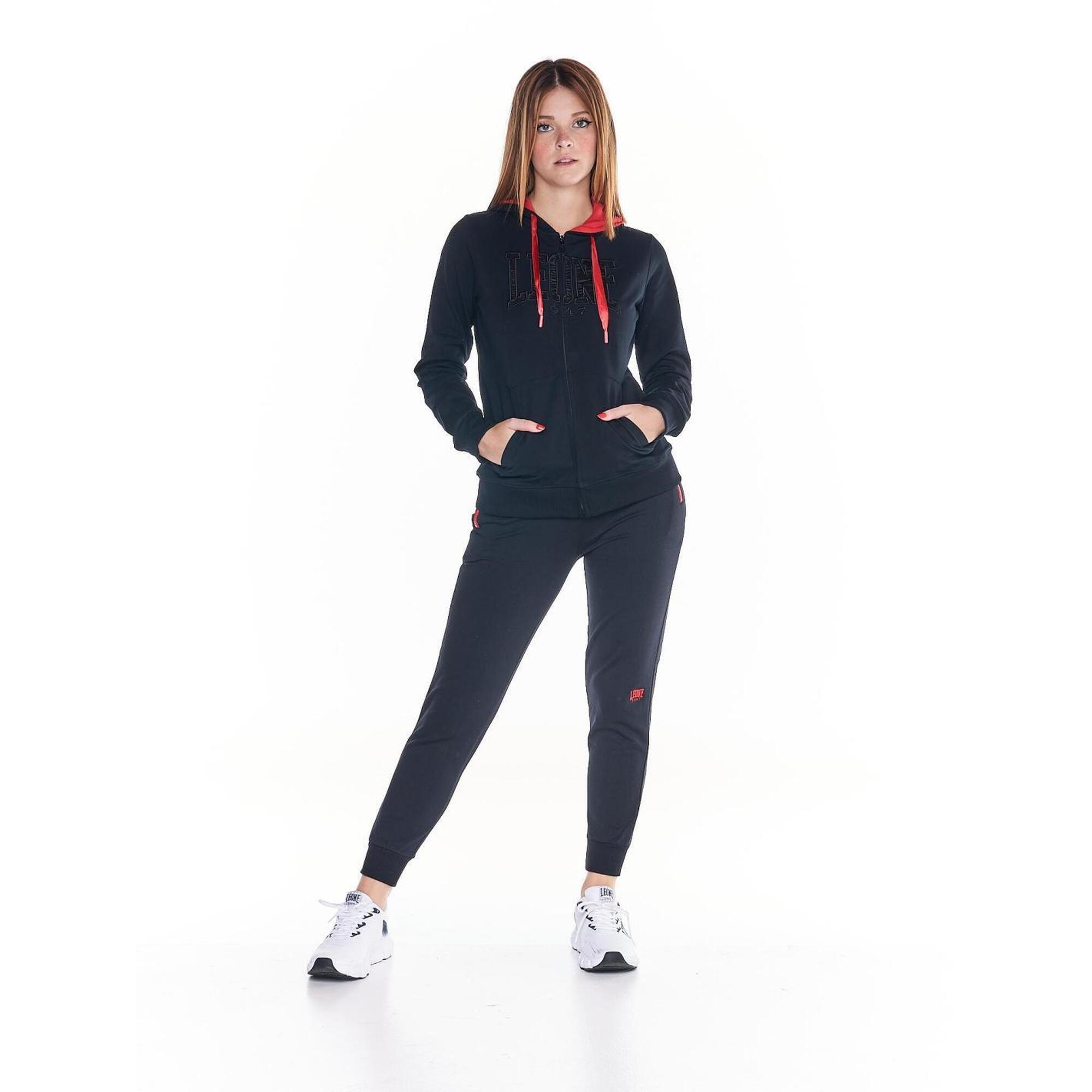 Damski dres z kapturem, uniwersytecki