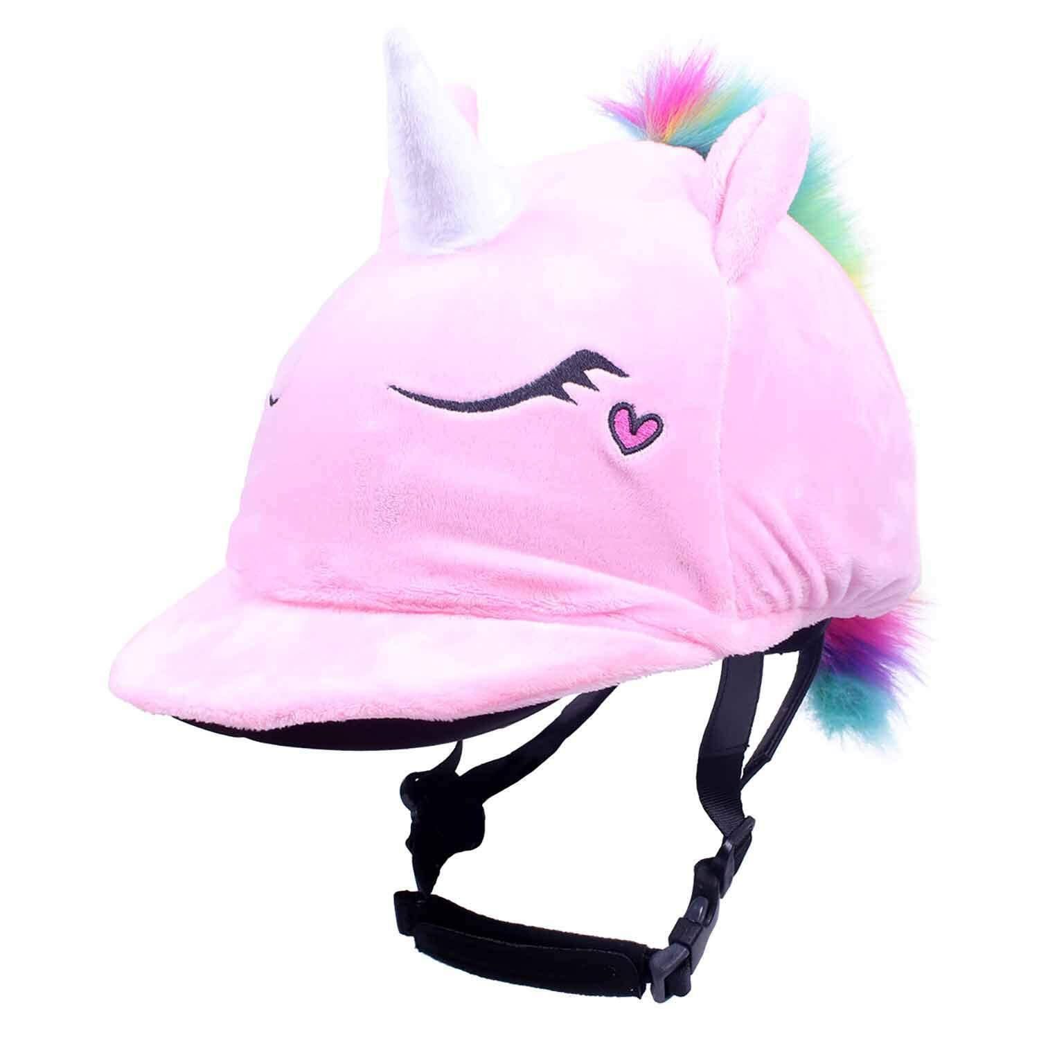 Czapka do kasku jeździeckiego QHP Unicorn