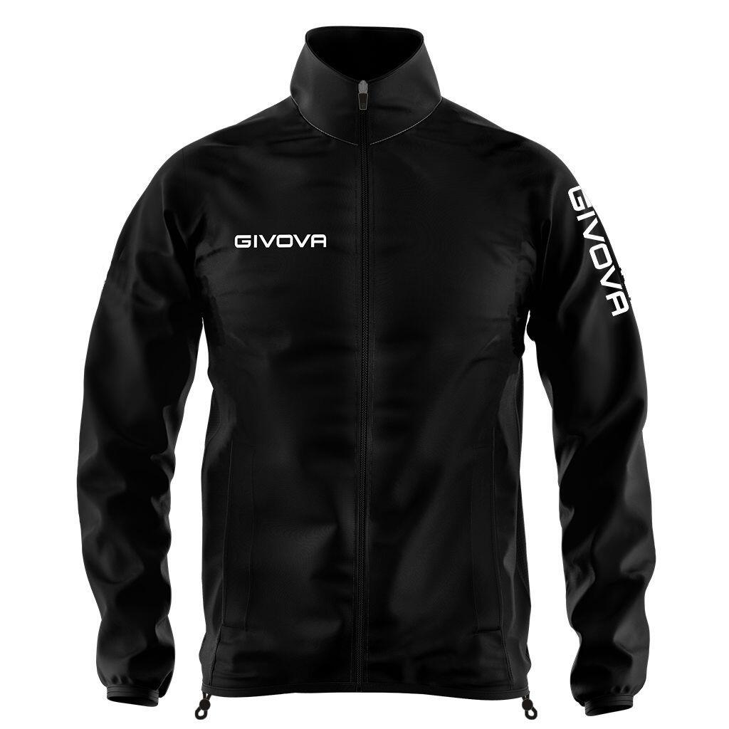 Kurtka Sportowa Givova Windproof Czarna 3XS - Stylowa i Funkcjonalna