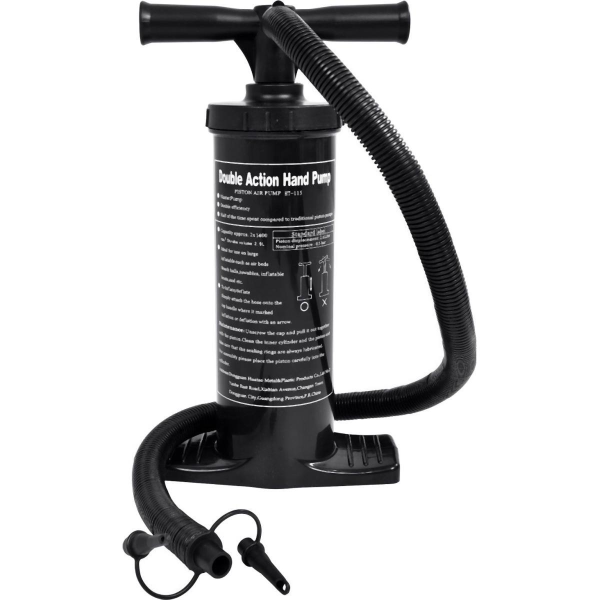 Pompka do materacy ręczna double action