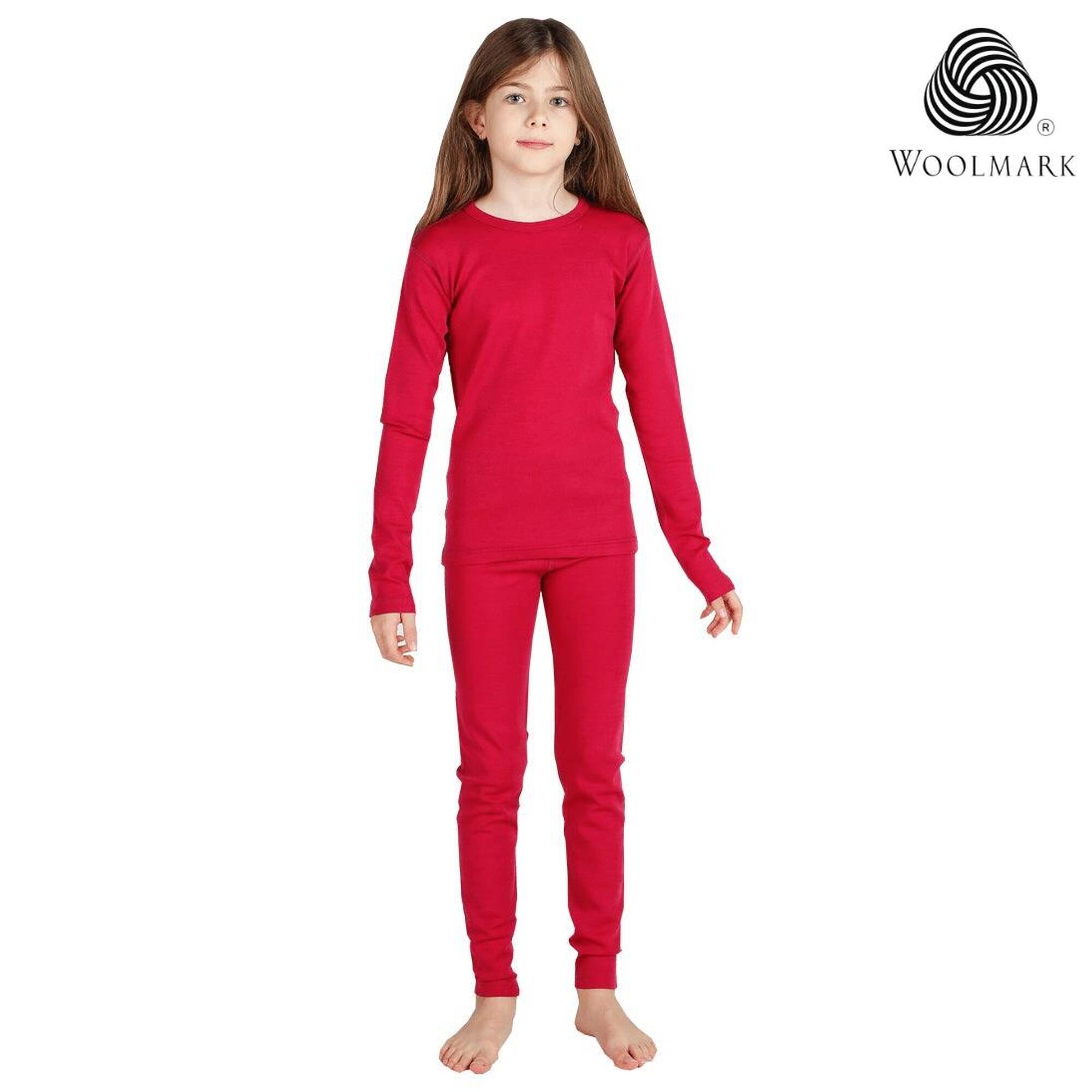 Komplet bielizny termoaktywnej dla dzieci Woolona 100% Merino Woolona