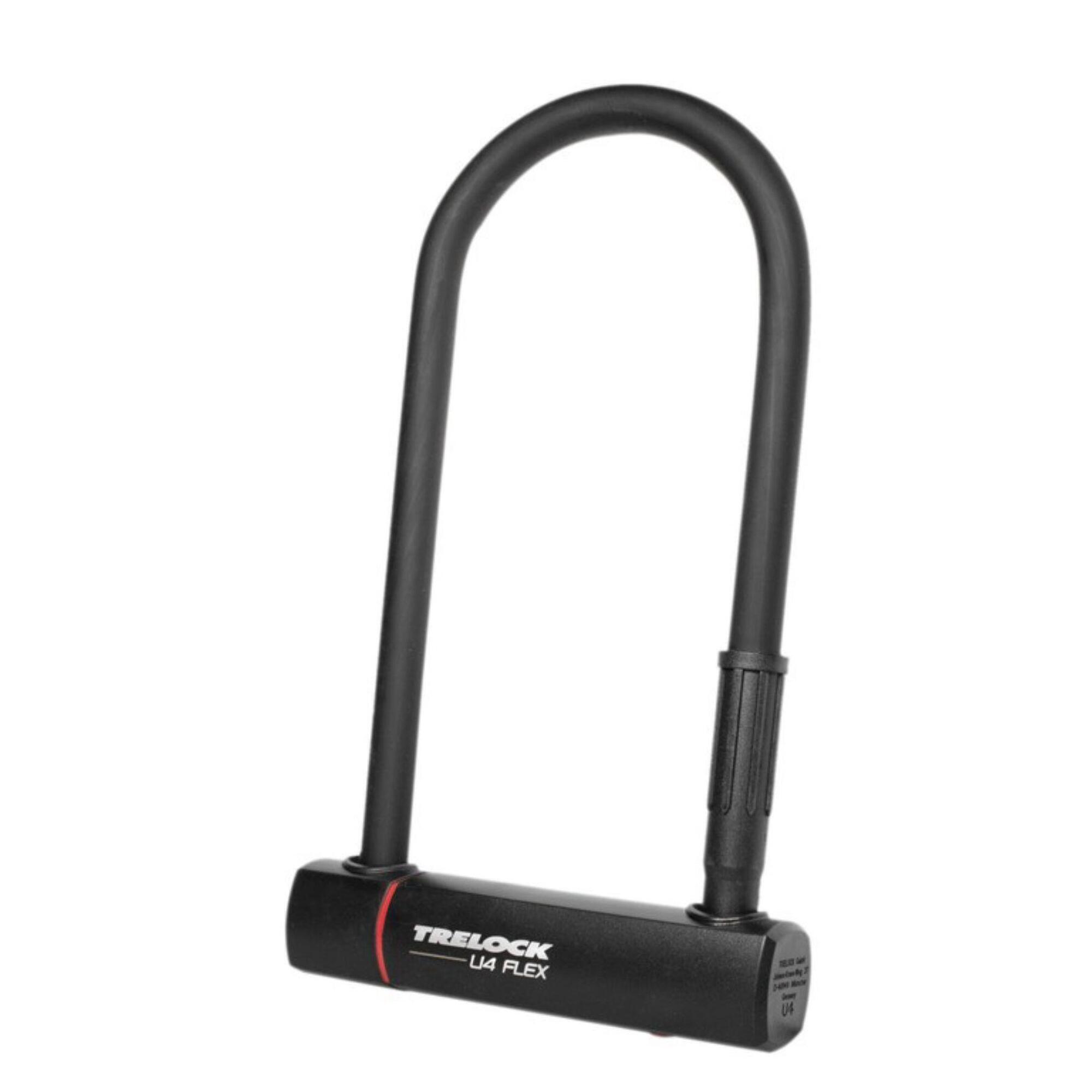 U4 Flex U-lock, 10,2x23cm, Ø14mm
