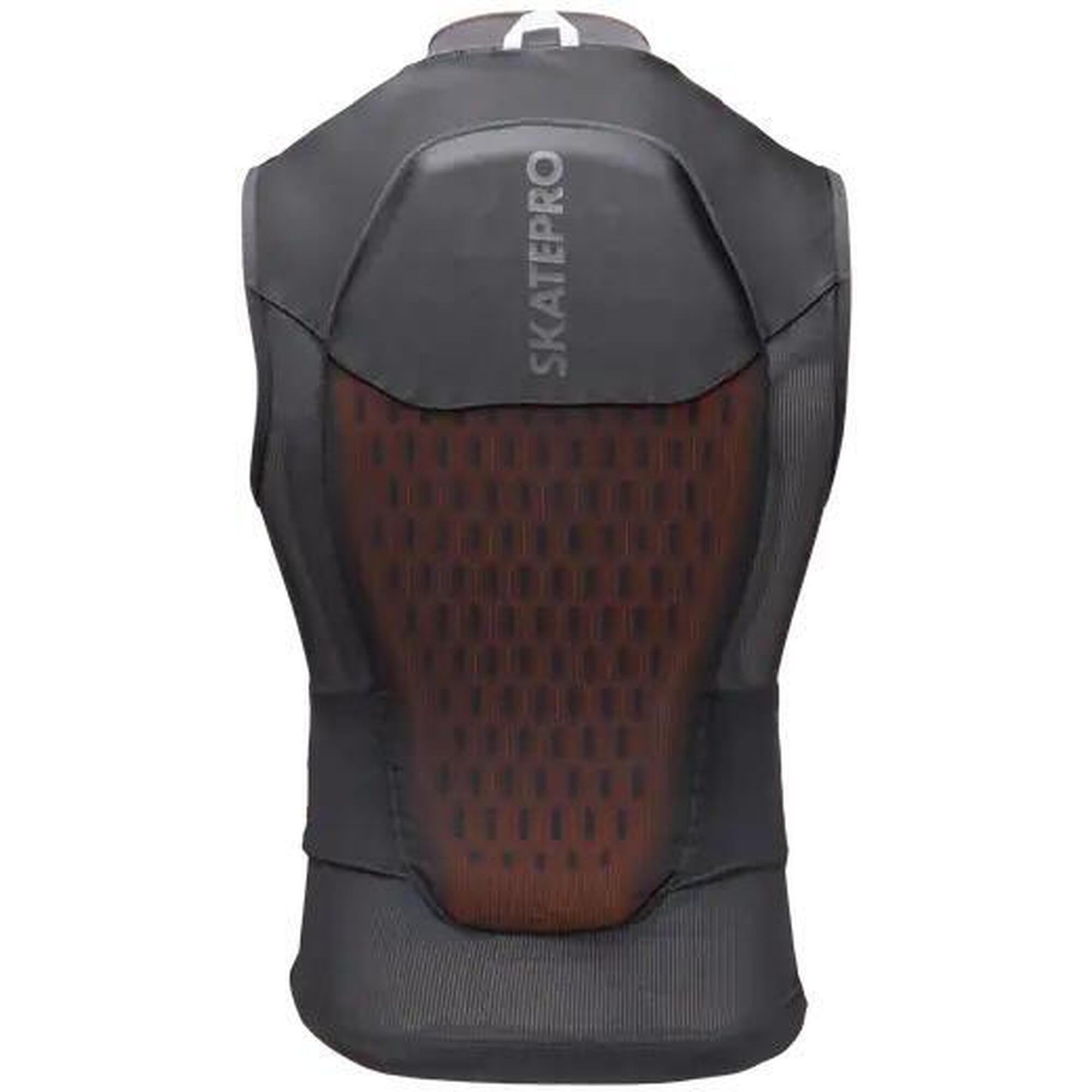 Sporty zimowe Ochraniacze na Plecy SkatePro Stretch Back Ochraniacz Vest - S...