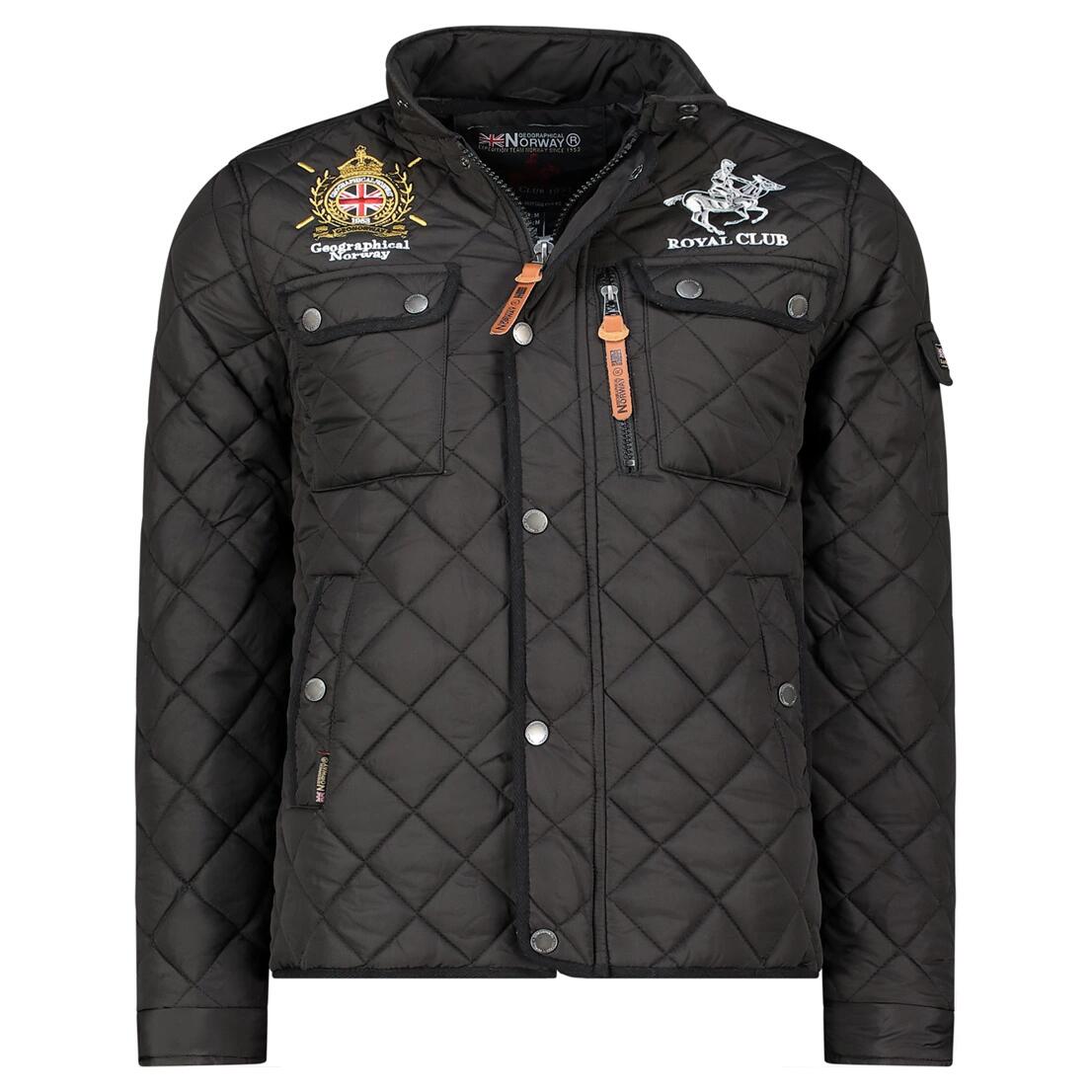 Kurtka męska Geographical Norway BELIFICIO MEN 001 BLACK (WY4492H/GN-NOIR)
