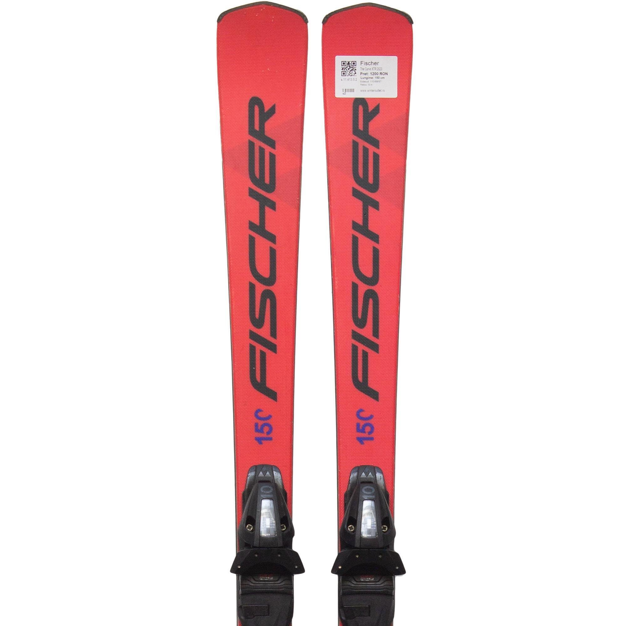 Second Life- Narty FISCHER The Curve XTR 2023, 160 cm- Stan bardzo dobry