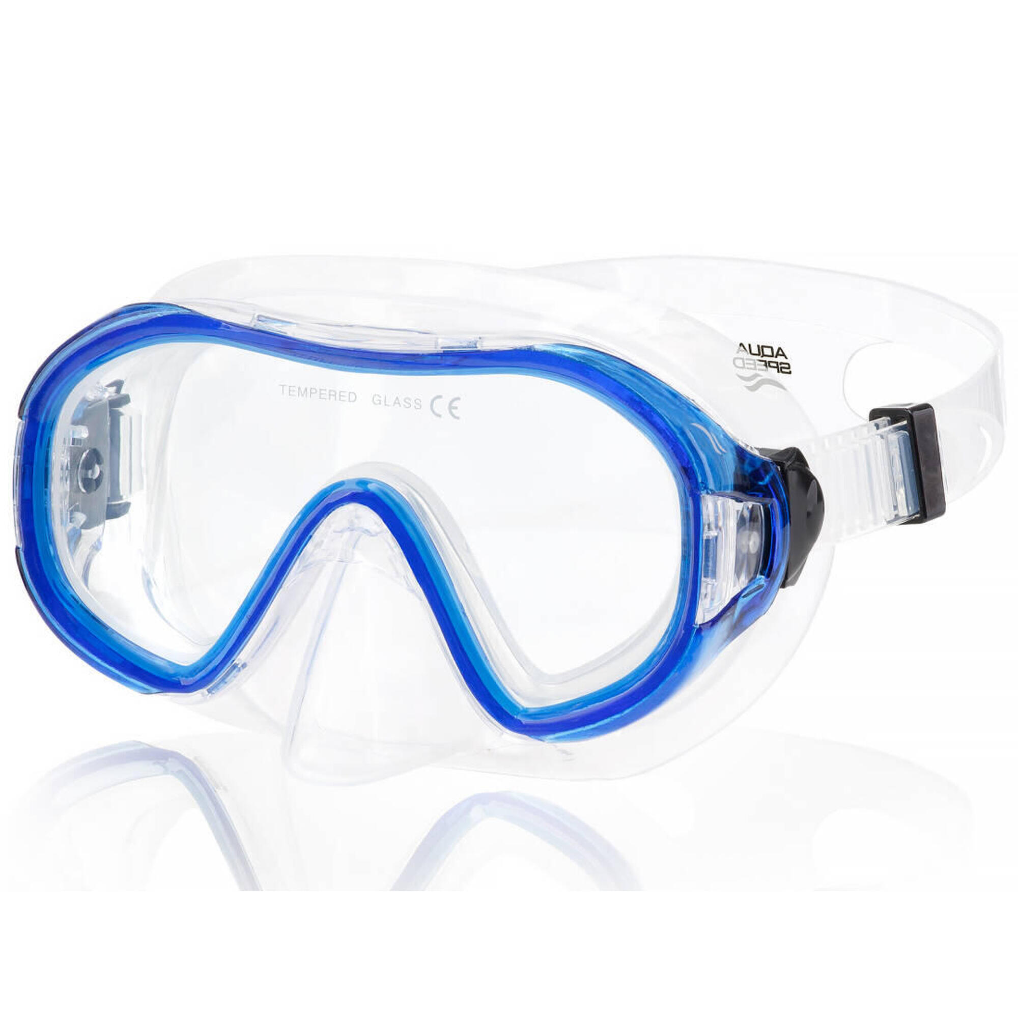 Maska do nurkowania i snorkelingu dla dzieci Aqua Speed Junior