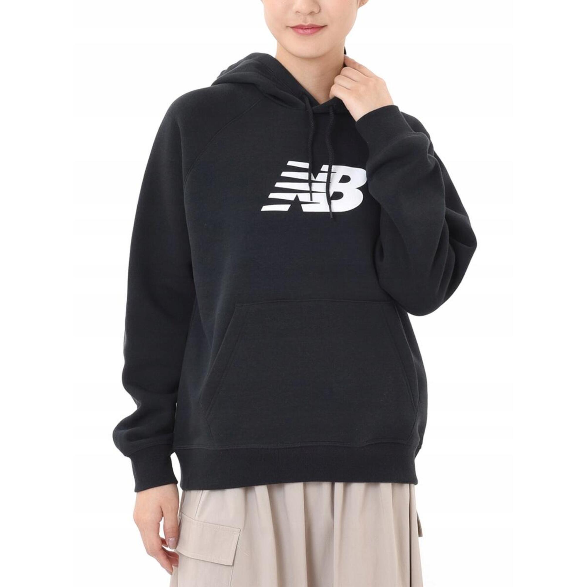 Bluza dresowa damska NEW BALANCE z kapturem bawełna