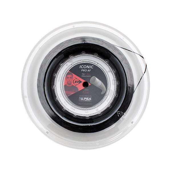 Naciąg do squasha Dunlop Iconic Pro AF 1,18 mm 200 m