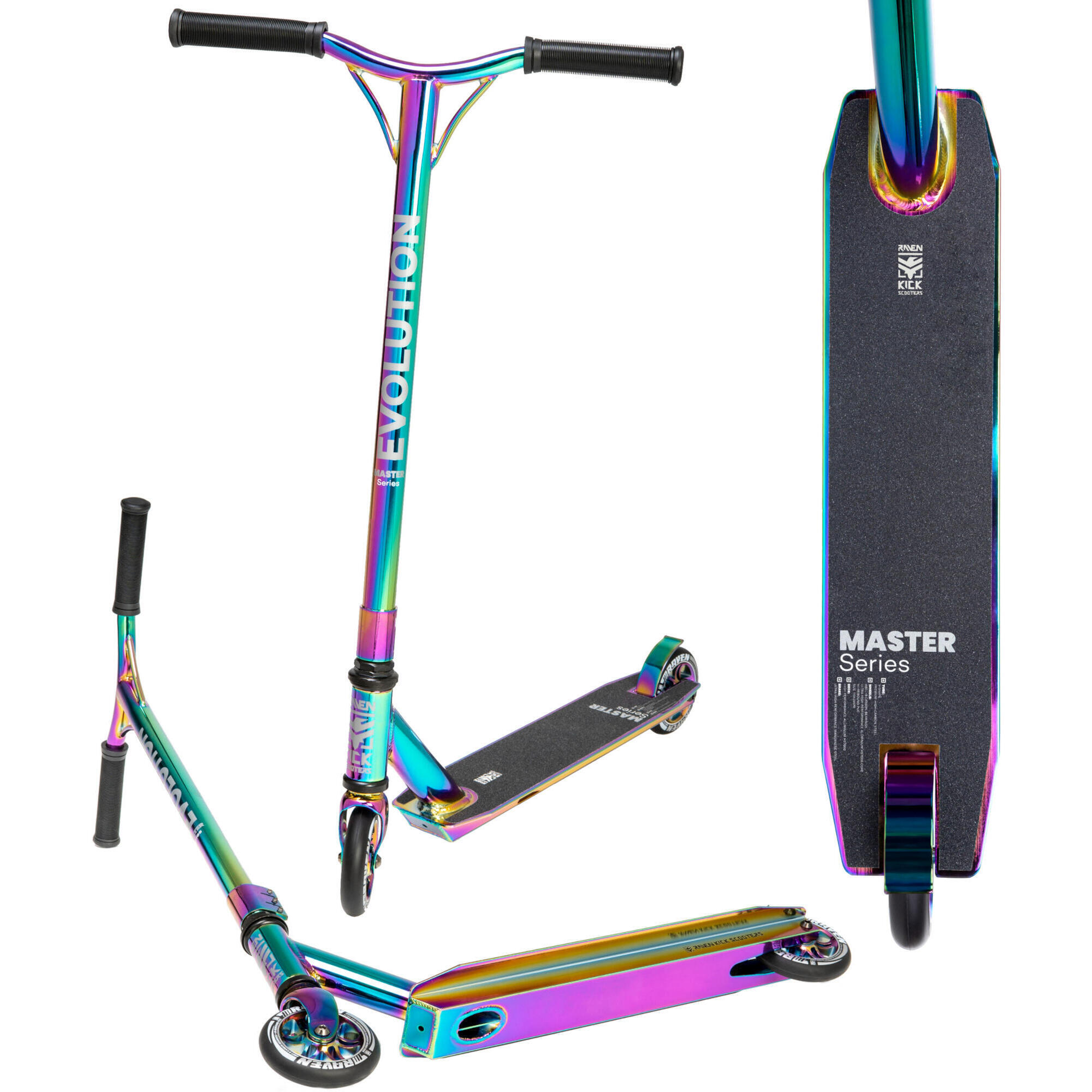 Hulajnoga Wyczynowa Stunt Raven Evolution Master Black 110mm