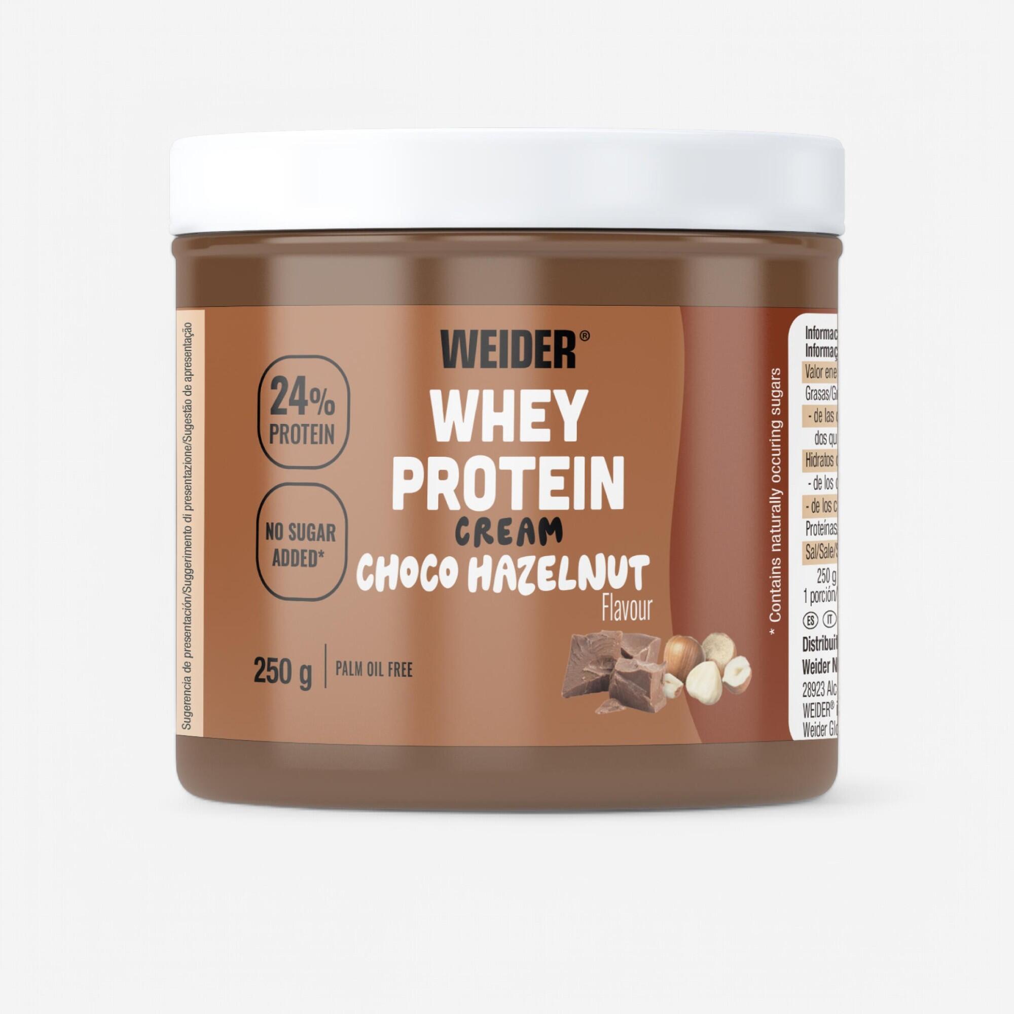Krem proteinowy Whey Protein Cream czekolada z orzechami laskowymi 250 g