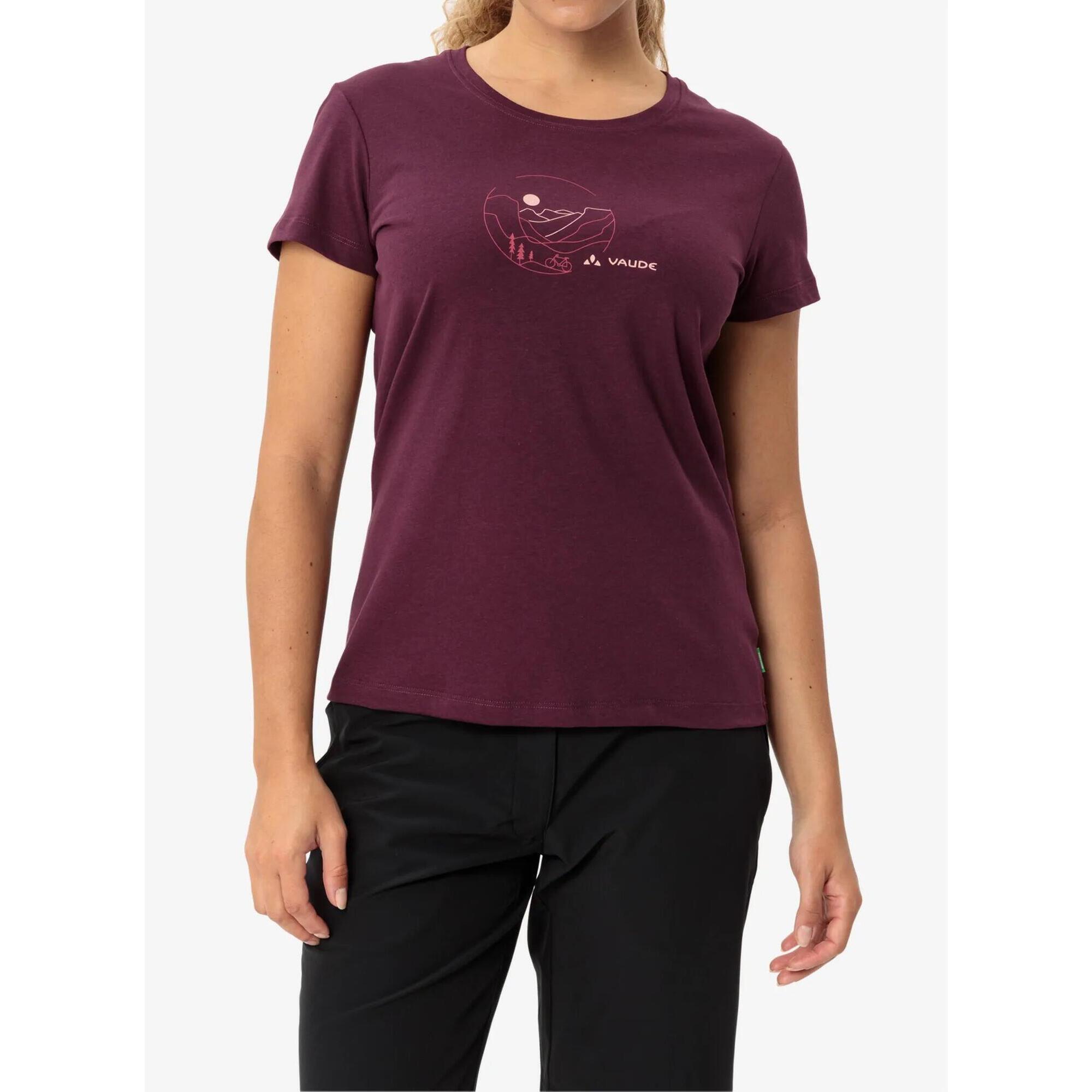 Koszulka z nadrukiem damska Vaude Cyclist T-Shirt V