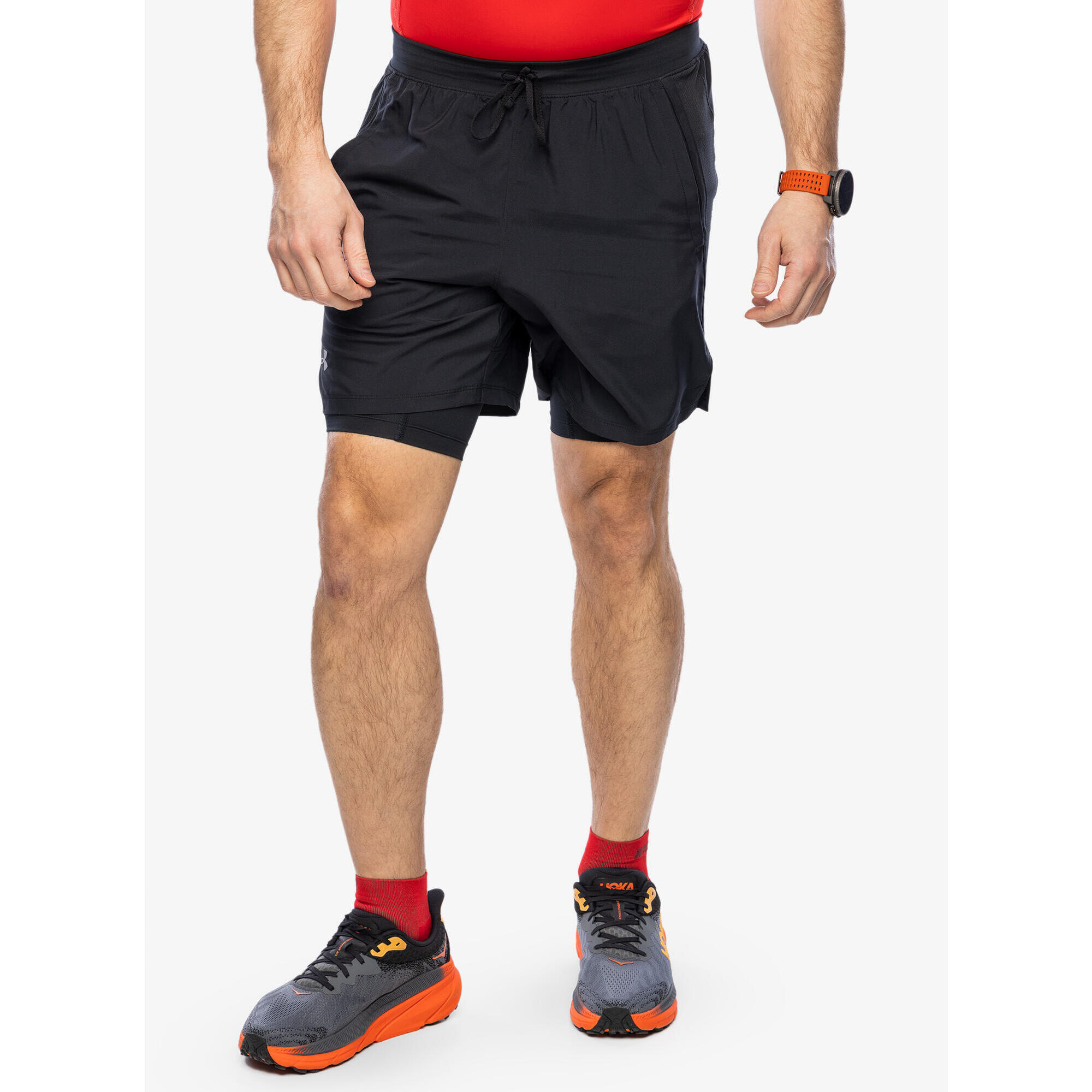 Spodenki do biegania męskie Under Armour Launch 7 inch 2-in-1 Short