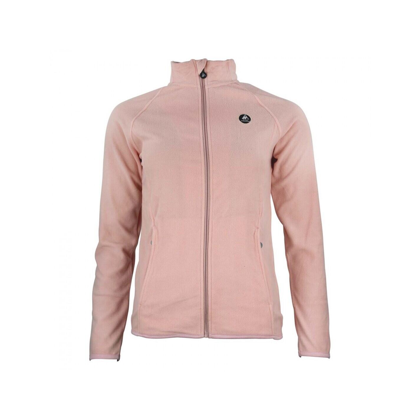 Damski polar poliestrowy z pełnym zamkiem błyskawicznym Peak Mountain