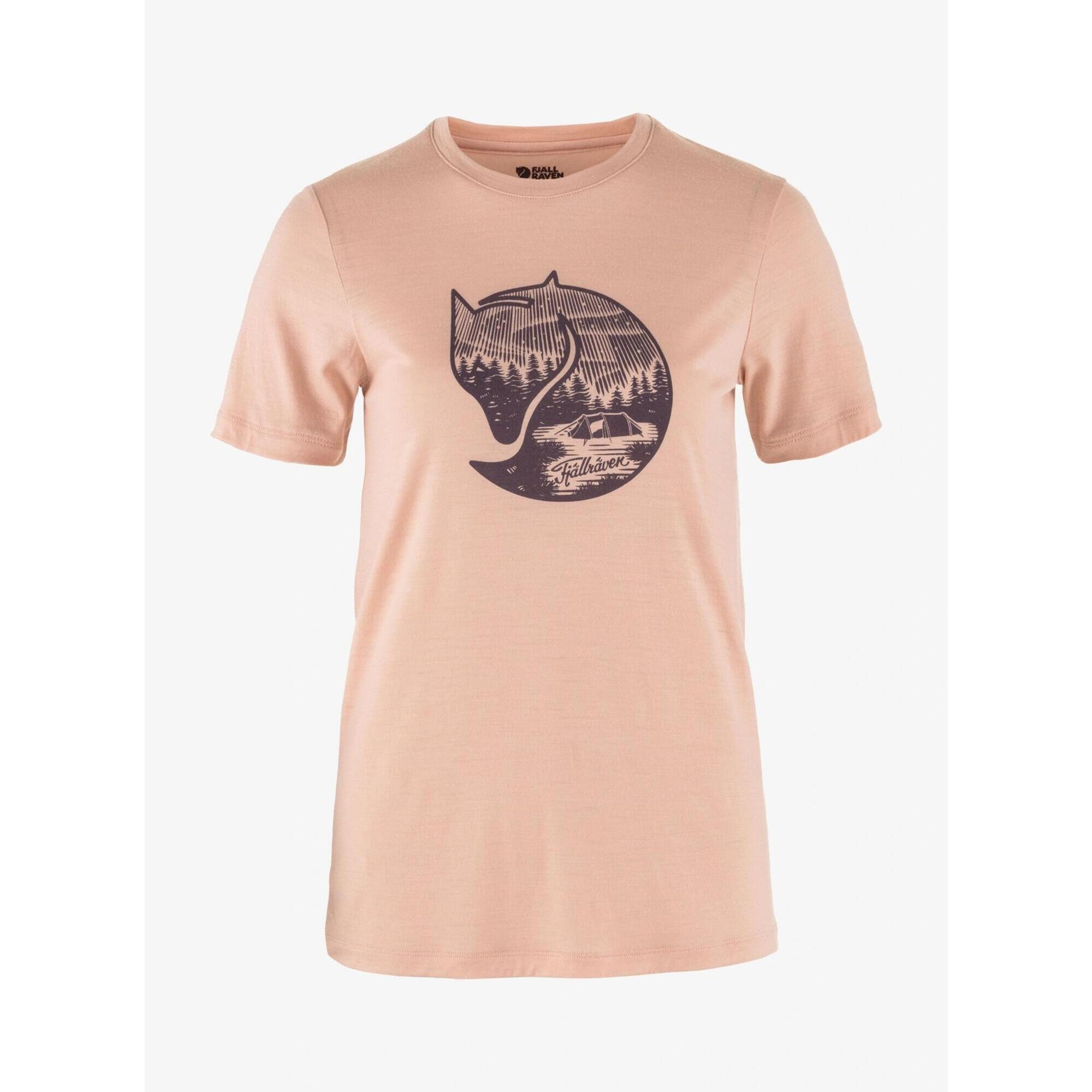 Koszulka merino damska Fjallraven Abisko Wool Fox