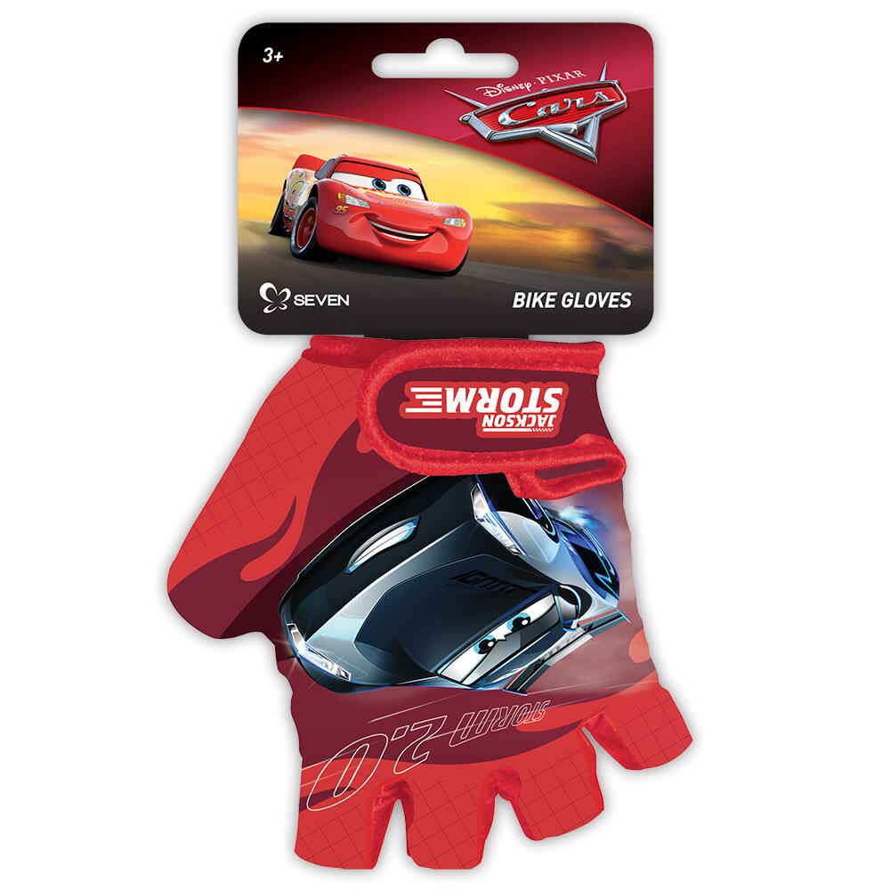 Dziecięce krótkie rękawiczki rowerowe Disney Cars