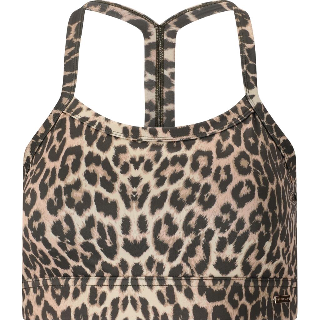 Sportowa biustonosz damski z nadrukiem Athlecia Bloom V2