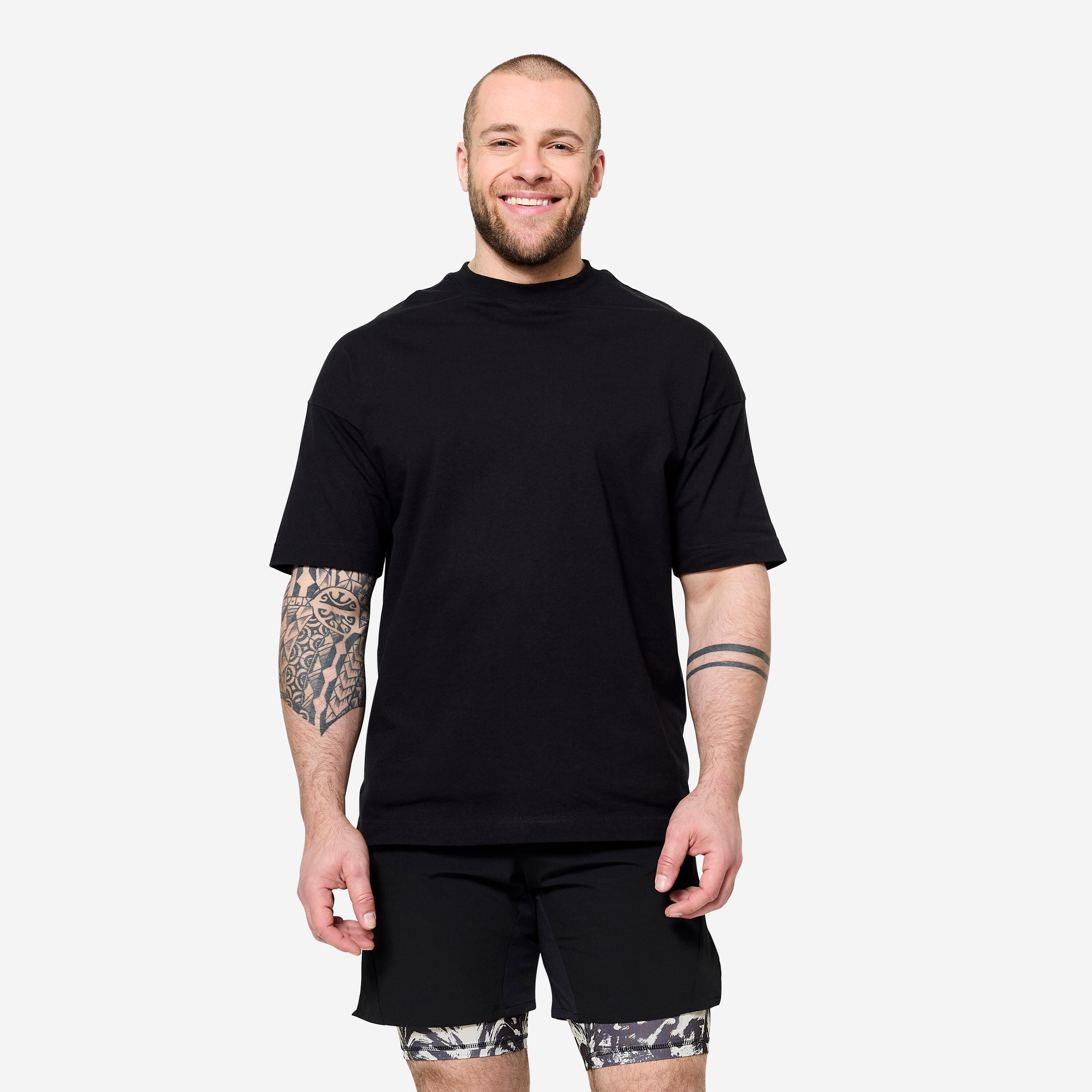 Koszulka z krótkim rękawem męska Domyos Gym & Pilates