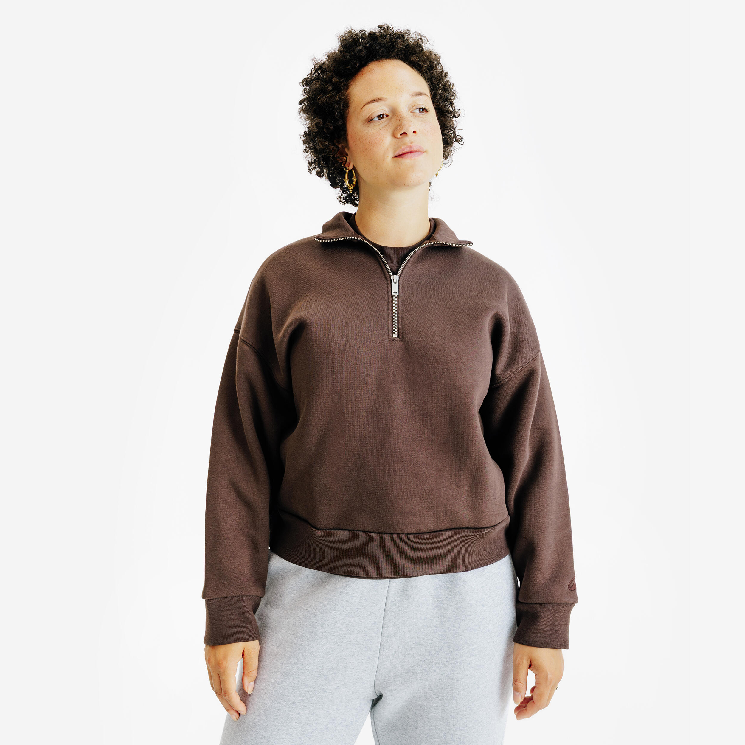 Bluza ze stójką na suwak damska Elementals