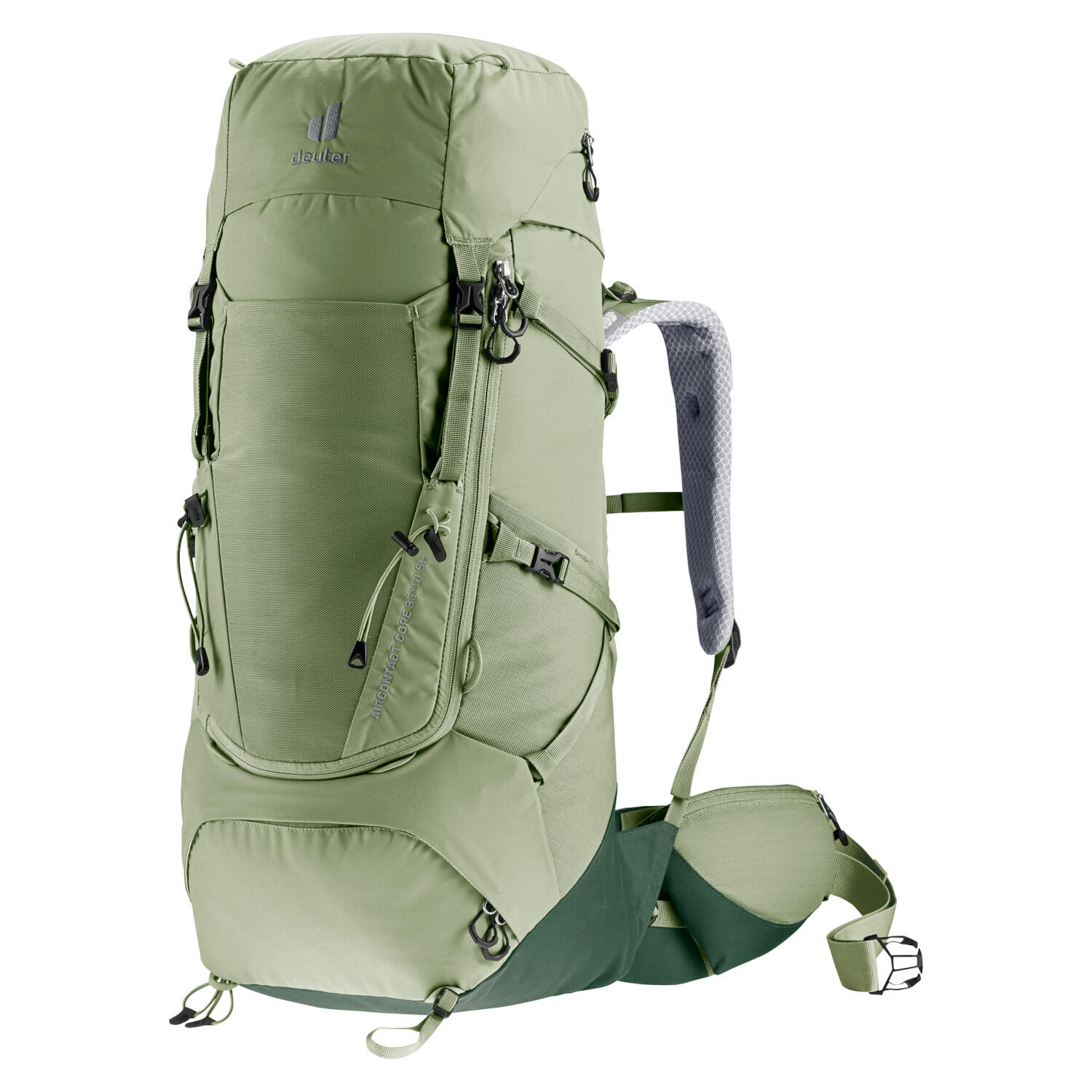 Plecak trekkingowy damski Deuter Aircontact Core 45 + 10 SL - grove/ivy